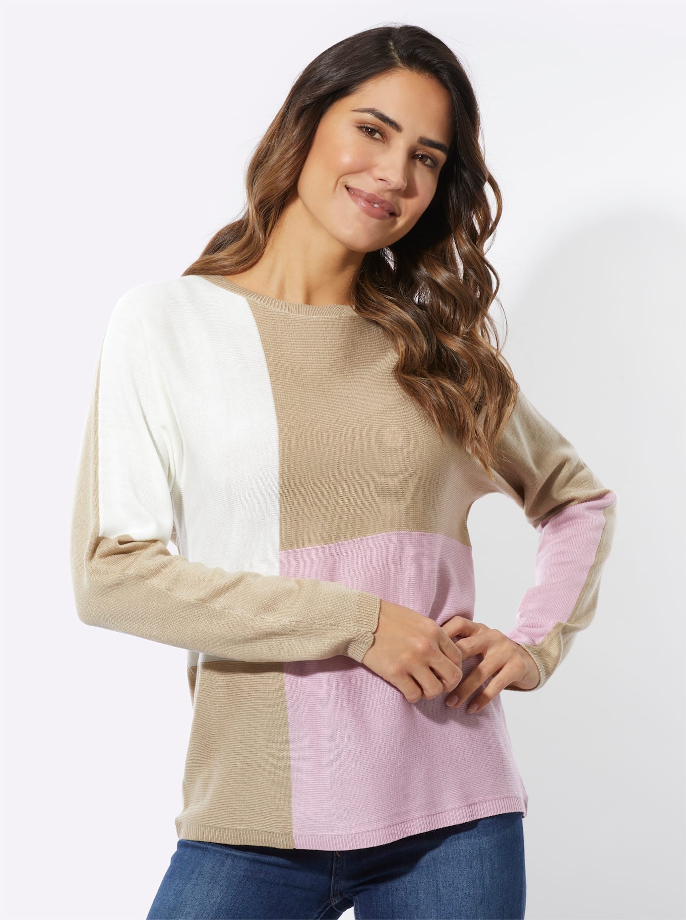 Classic Basics Rundhalspullover »Langarm-Pullover«