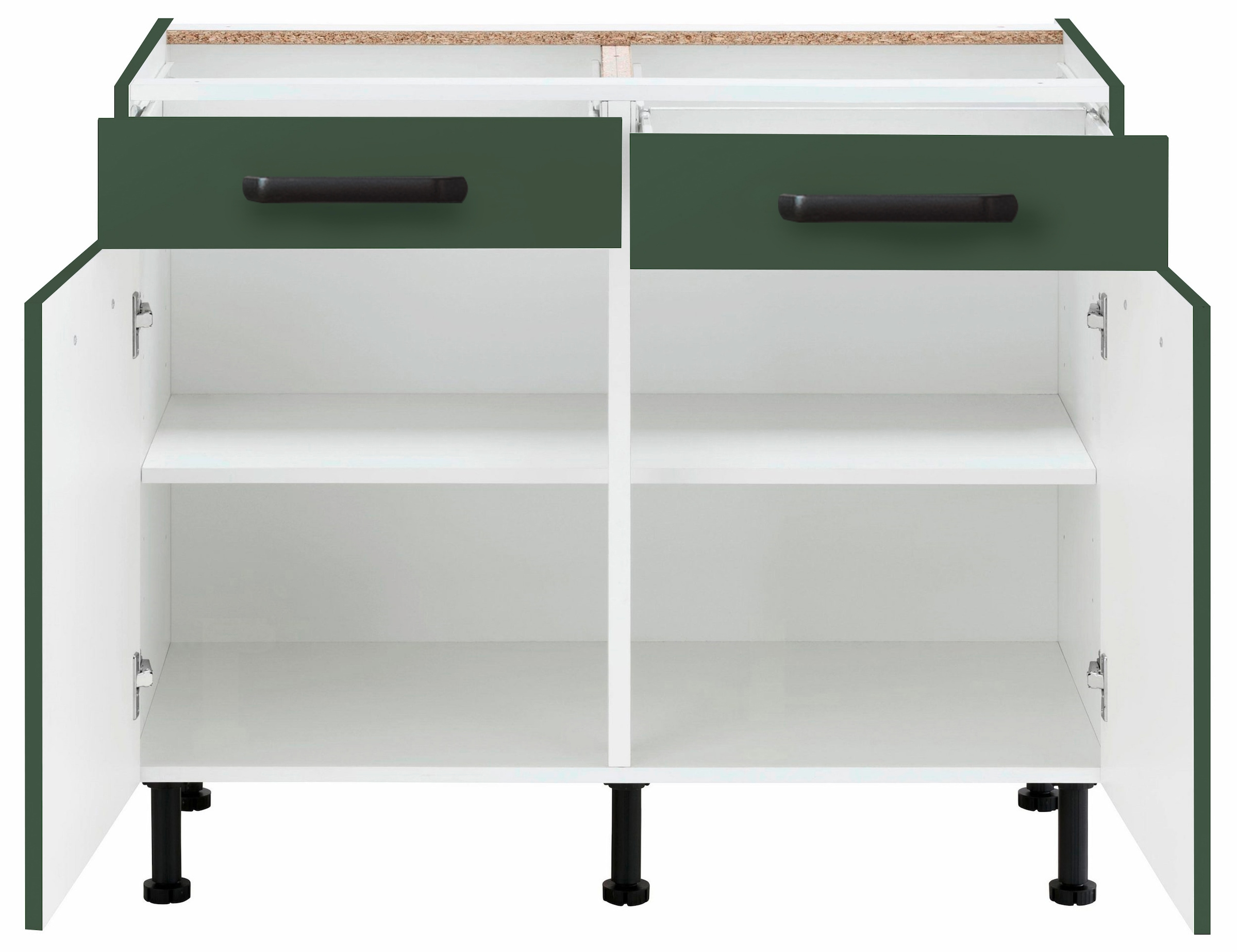 wiho Küchen Unterschrank »Simi« Soft-Close-Funktion in Schubkästen und Auszügen, verstellbare Füße