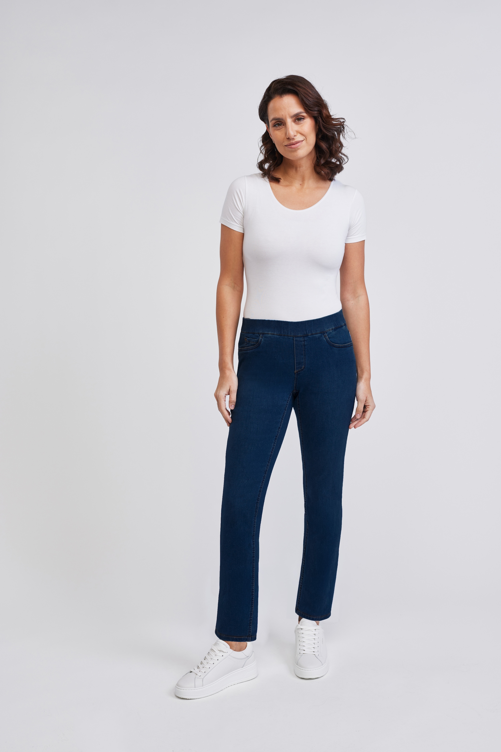 wonderjeans Schlupfjeans »Pull on« Super bequem auch im Sitzen