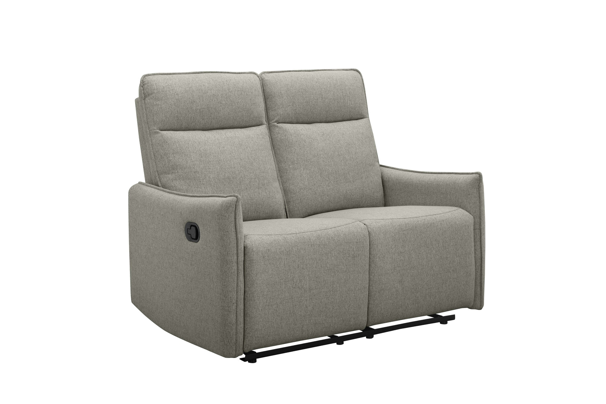 Dorel Home 2-Sitzer »Lugo, Kinosofa mit Reclinerfunktion in Kunstleder und Webstoff«, mit manueller Relaxfunktion in beiden Sitzen
