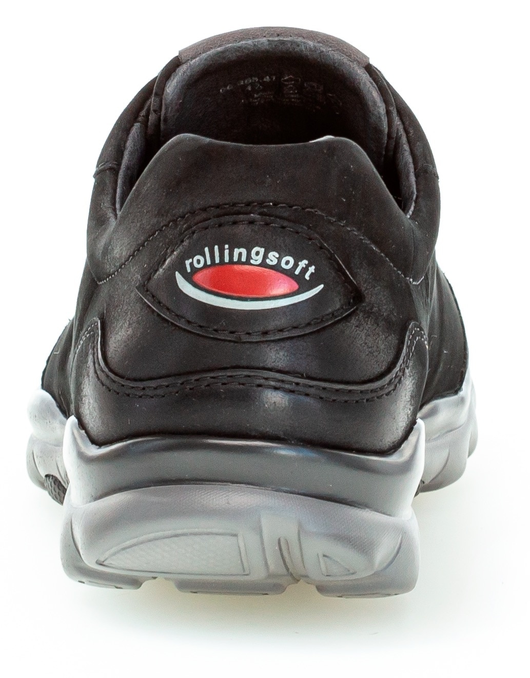 Gabor Rollingsoft Keilsneaker, mit Logoschriftzug an der Ferse, Freizeitschuh, Halbschuh, Schnürschuh