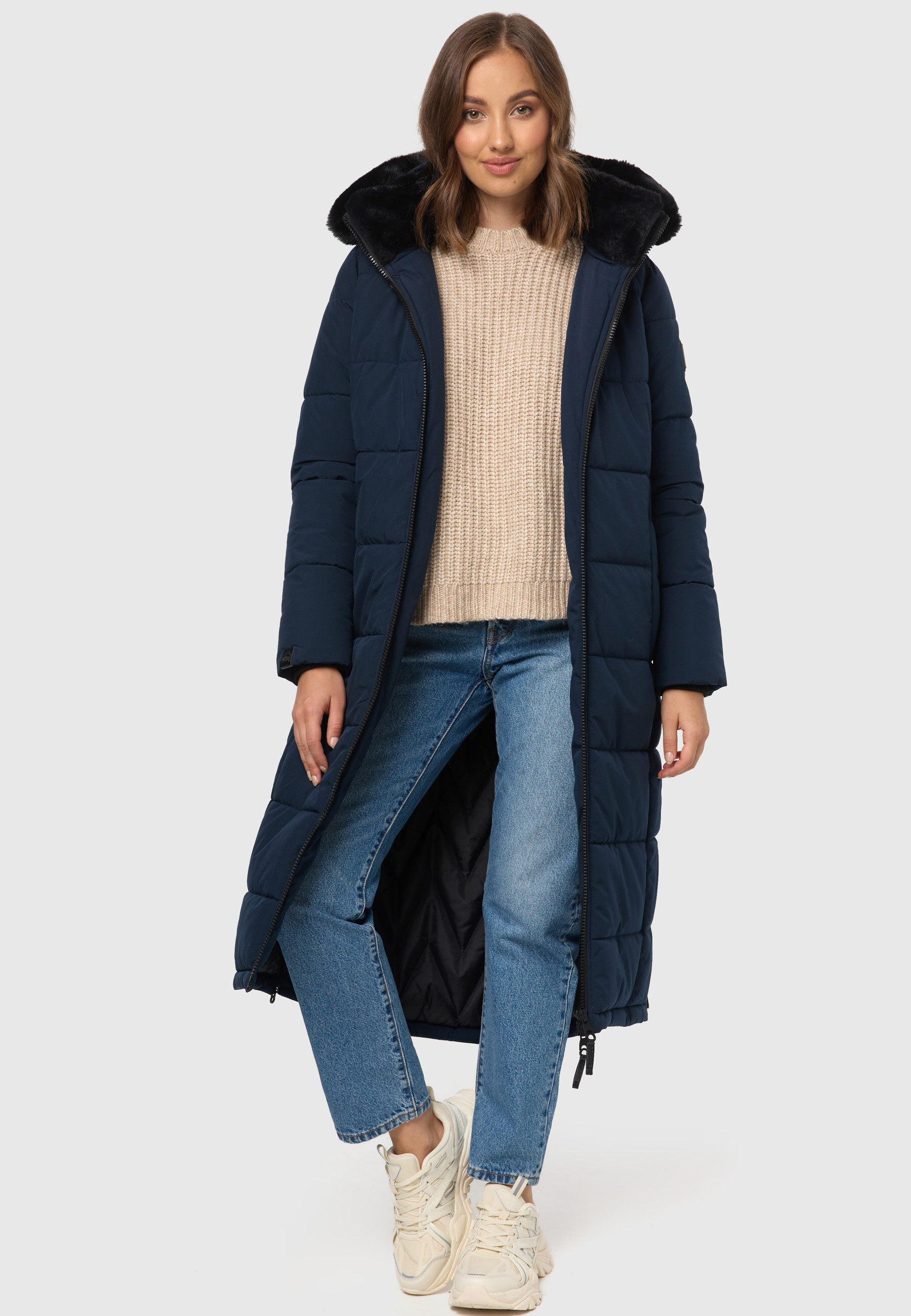 Navahoo Winterjacke »Navahoo Knuddelfee Damen Parka B990«