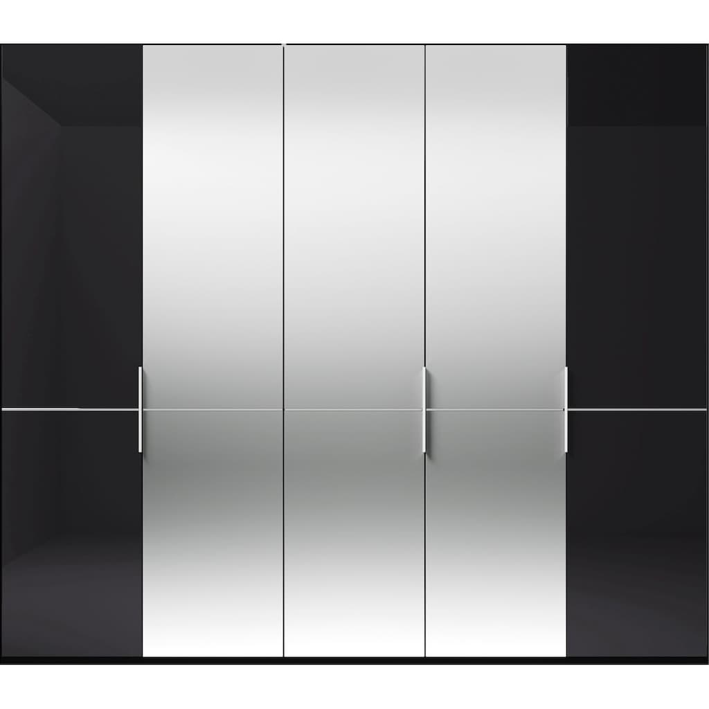 GALLERY M branded by Musterring Drehtürenschrank »Imola W«, inkl. Einlegeböden und Kleiderstangen, mit Glas- und Spiegeltüren