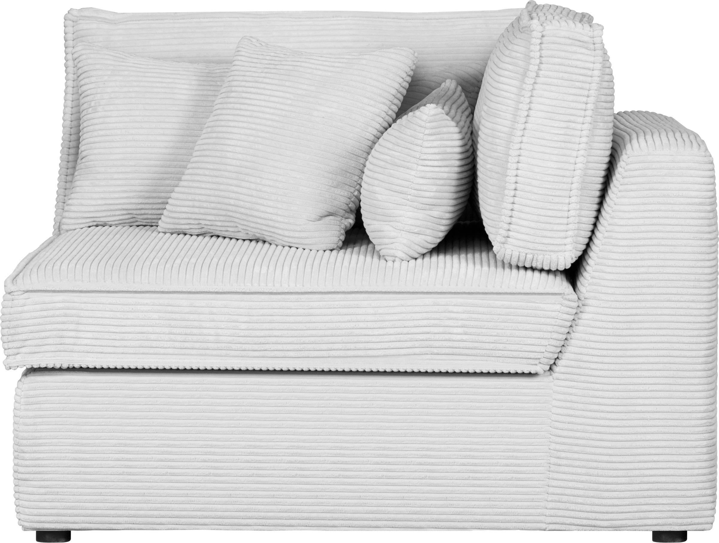 »Enid«, Teil eines Modulsofas, Sofa-Eckelement auf Sitzkomfort, in Raten RAUM.ID auch kaufen Breitcord fester
