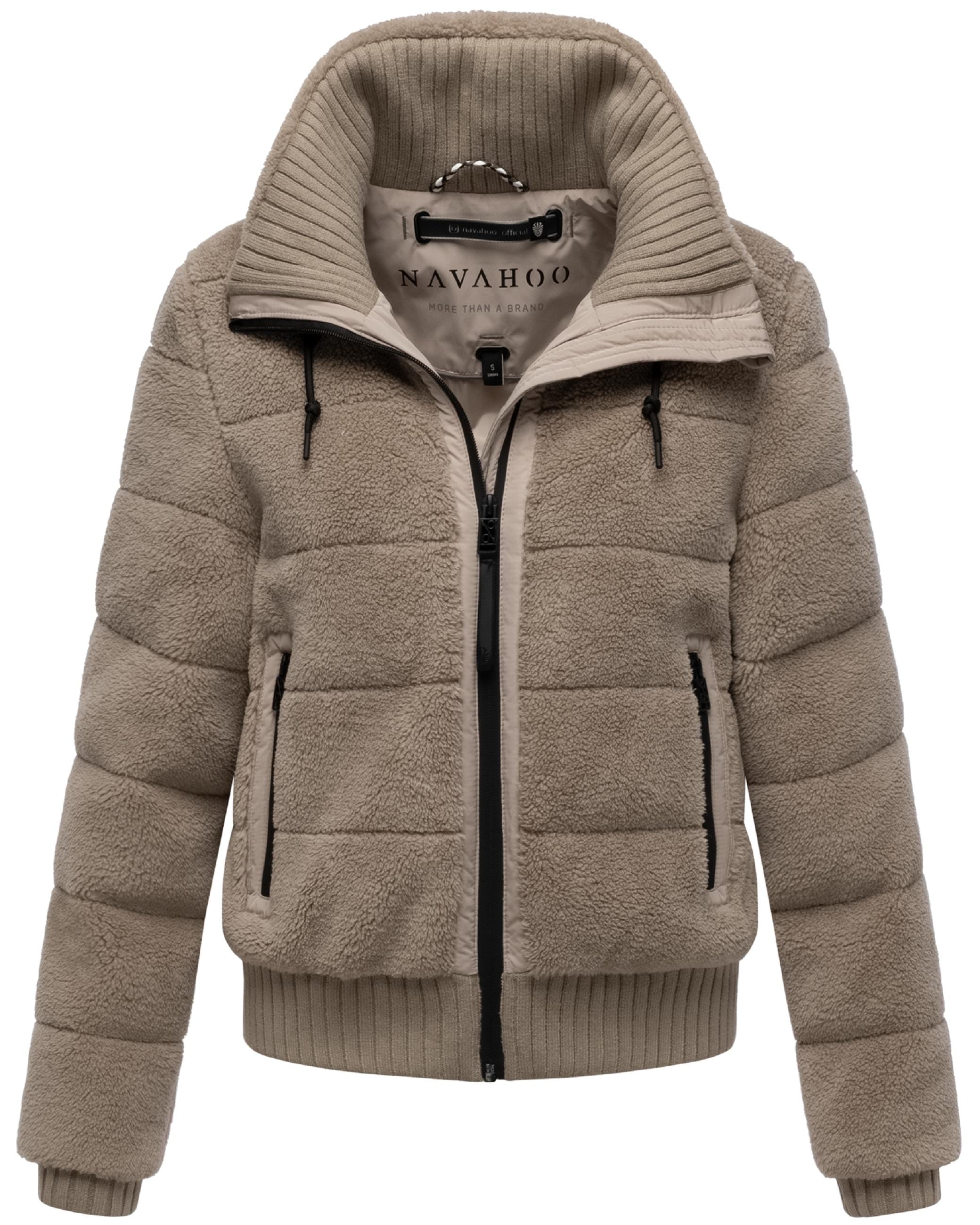 Navahoo Plüschjacke »Plüschjacke Schneepuder 14«