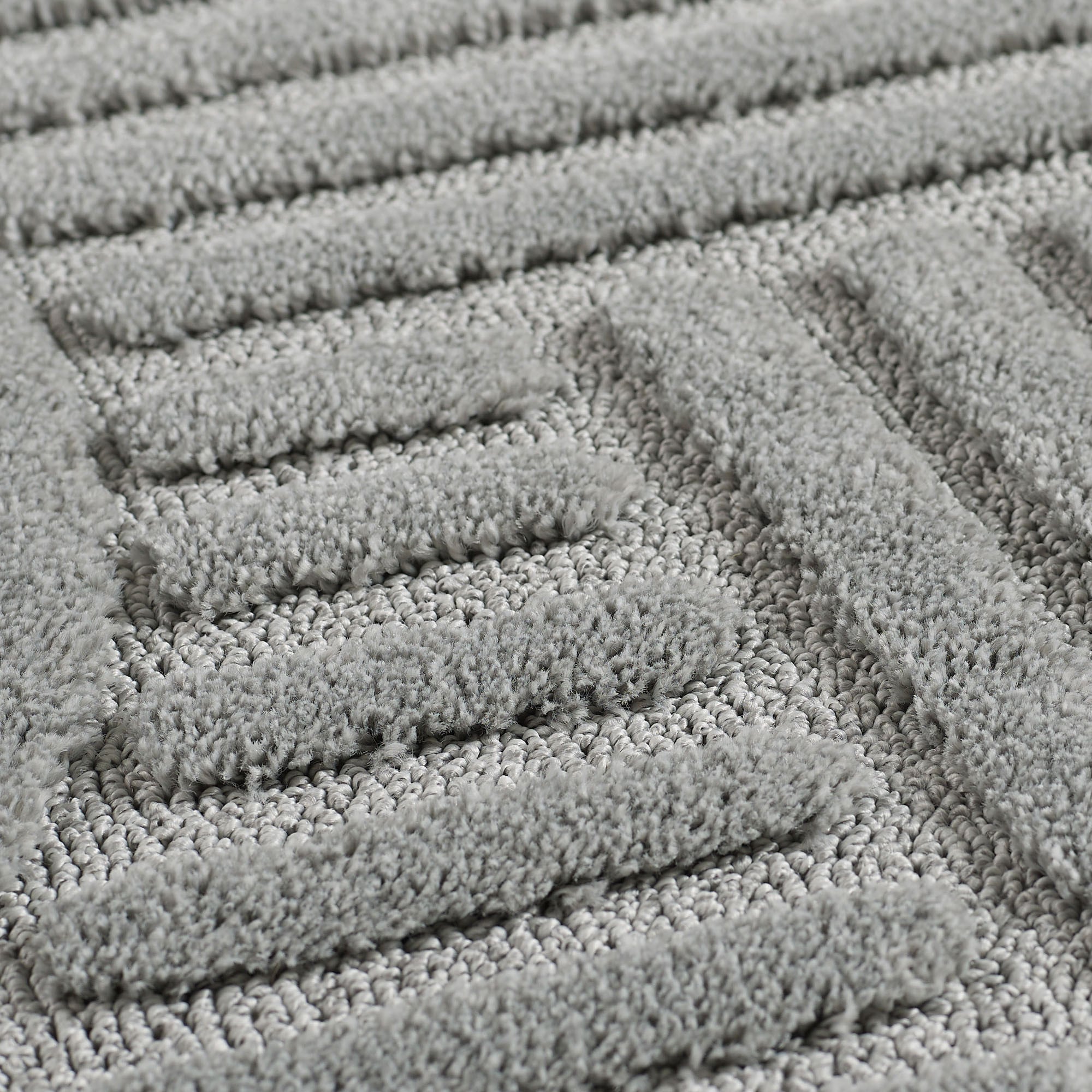 Ayyildiz Teppiche Teppich »ART 1121«, rund, 8 mm Höhe, 3D Hoch-Tief-Effekt, weicher Hochflor, pflegeleicht