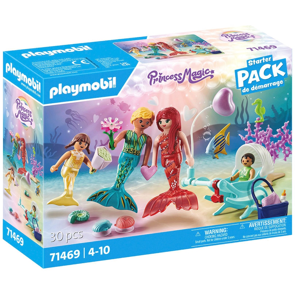 Playmobil® Konstruktions-Spielset »Ausflug der Meerjungfrauenfamilie (71469), Princess Magic«, (30 St.)