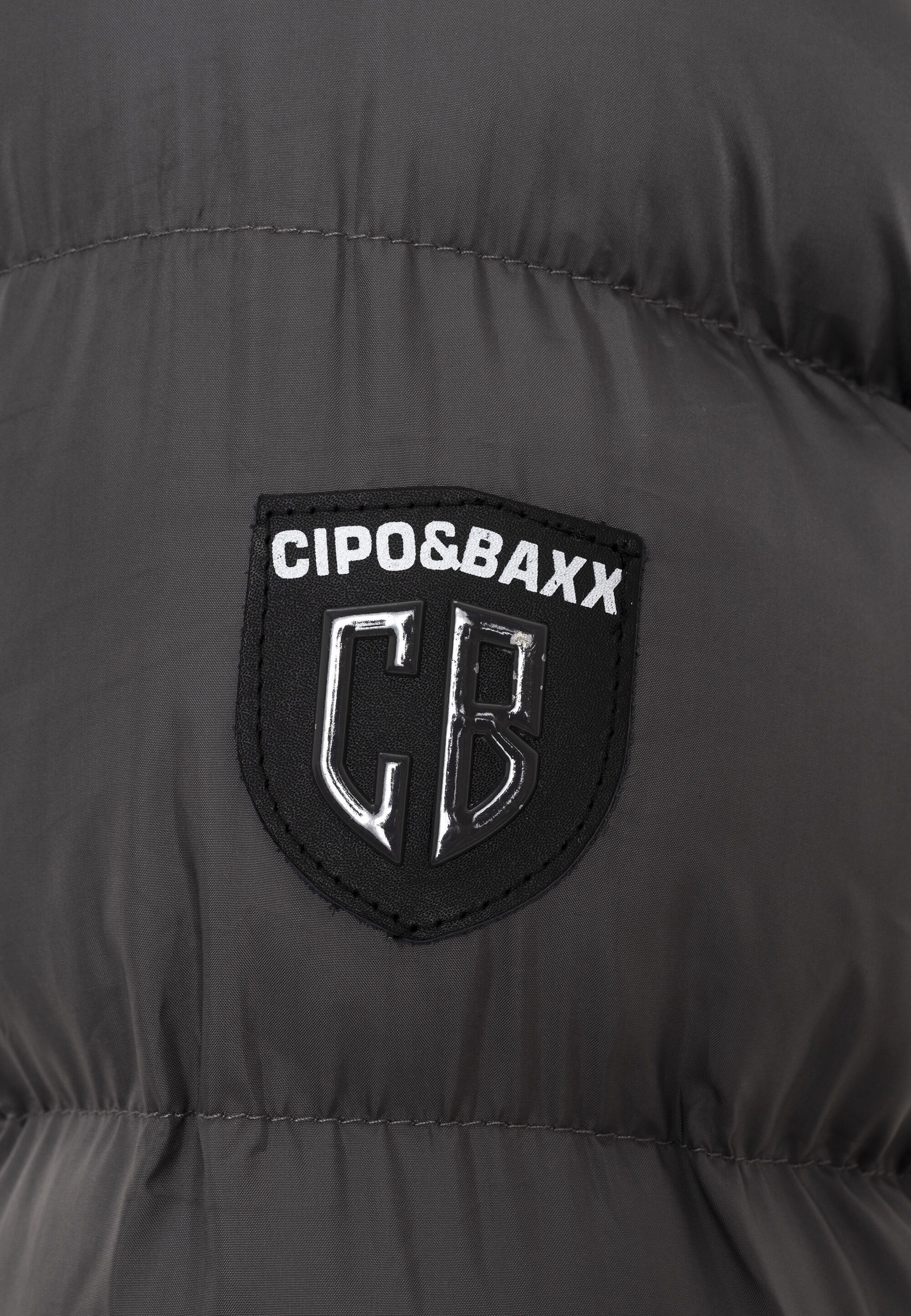 Cipo & Baxx Winterjacke »Cipo & Baxx Jacke« mit Kapuze im Steppdesign