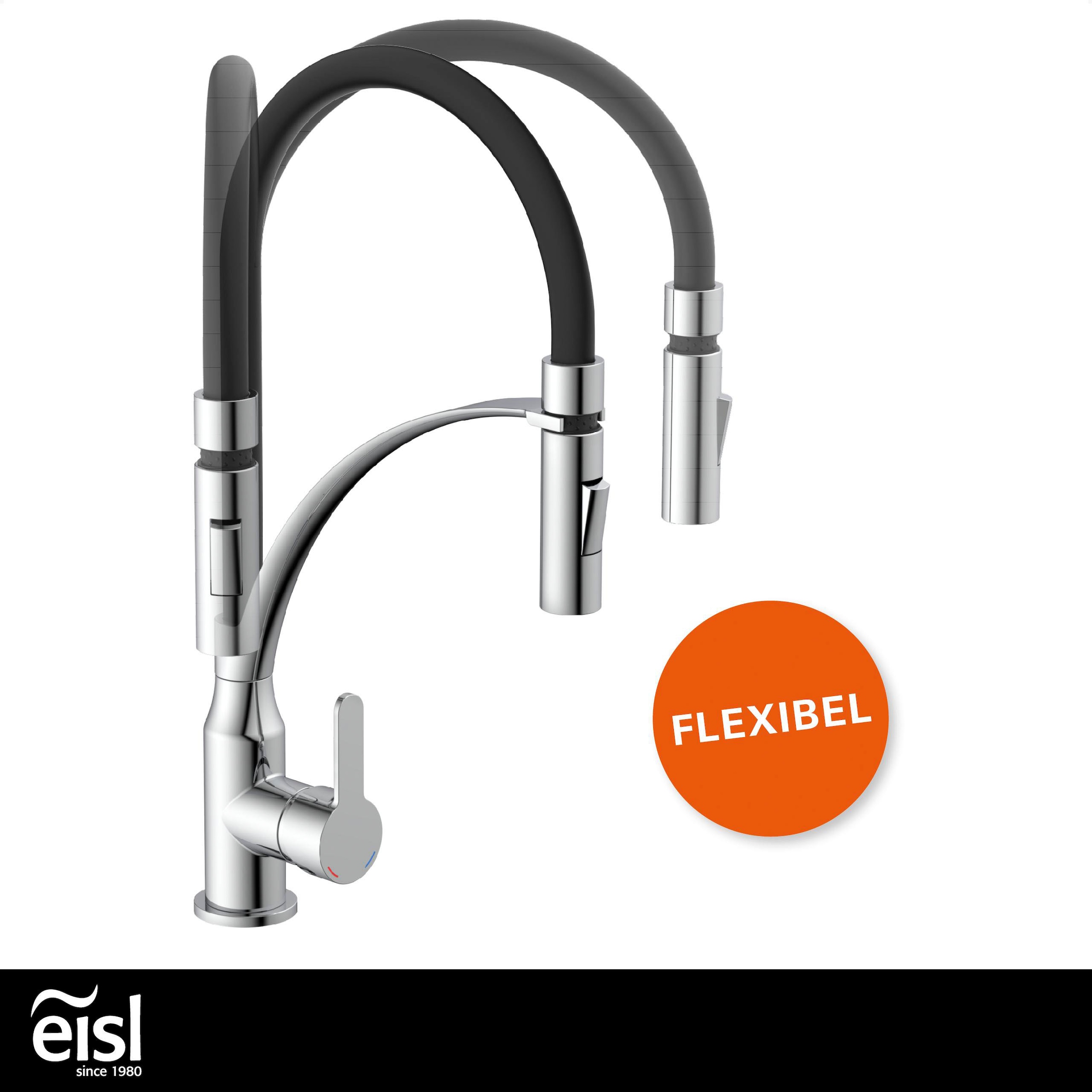 Eisl Spültischarmatur »CARNEO« energiesparender Cold-Start, wassersparender Eco-Click, Verbrühschutz