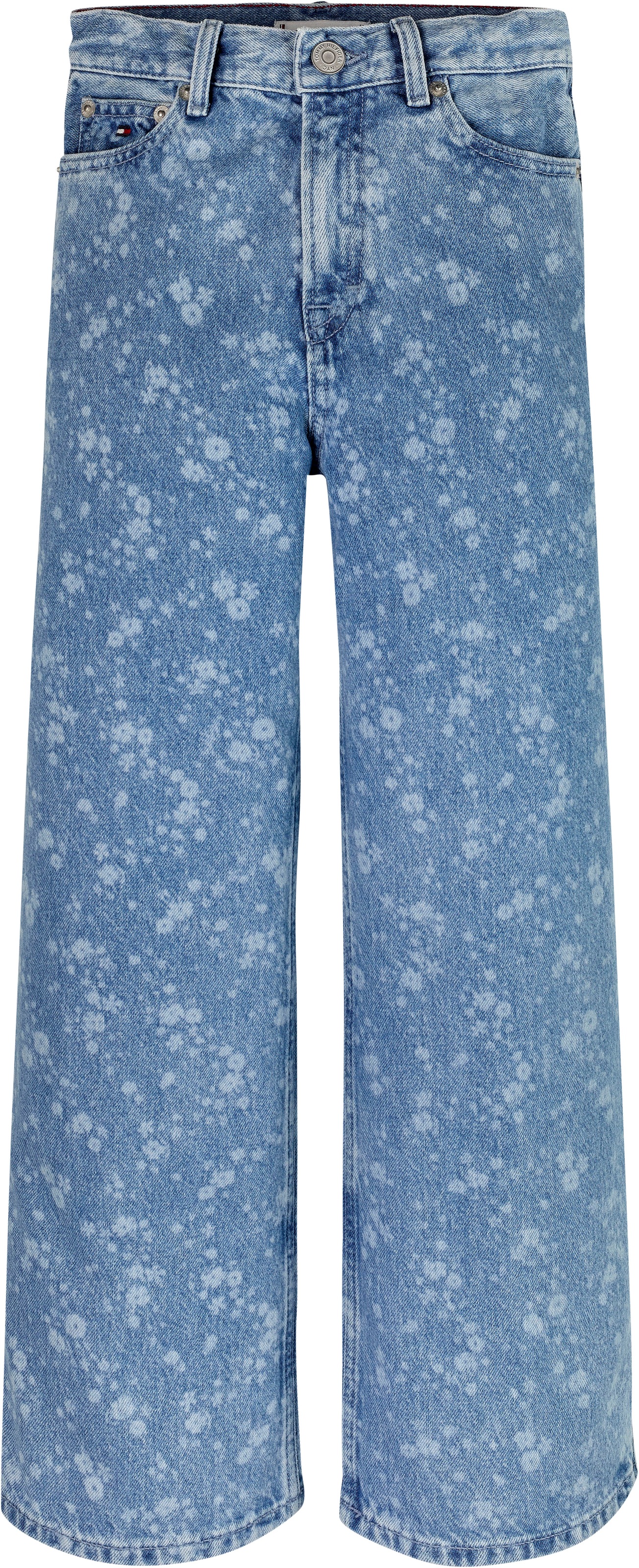Tommy Hilfiger Bootcut-Jeans »MABEL FLOWER DENIM«, Kinder bis 16 Jahre im 5-Pocket-Style