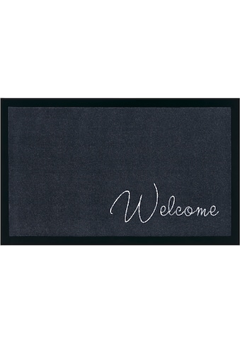 Home affaire Fußmatte »Welcome«, rechteckig, 5 mm Höhe, In und Outdoor geeignet,... kaufen