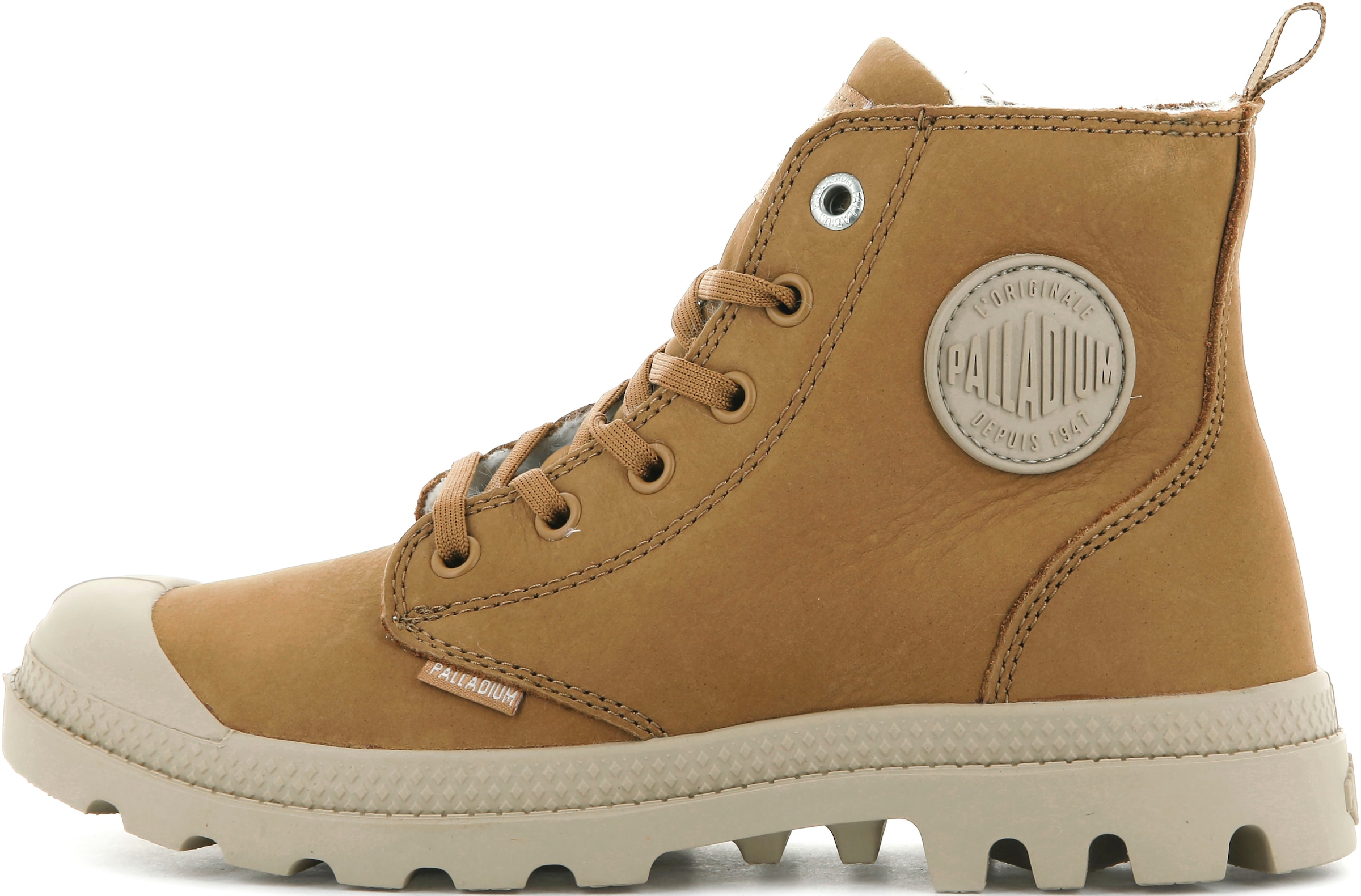 Palladium Schnürboots »PAMPA HI ZIP WL«, gefüttert