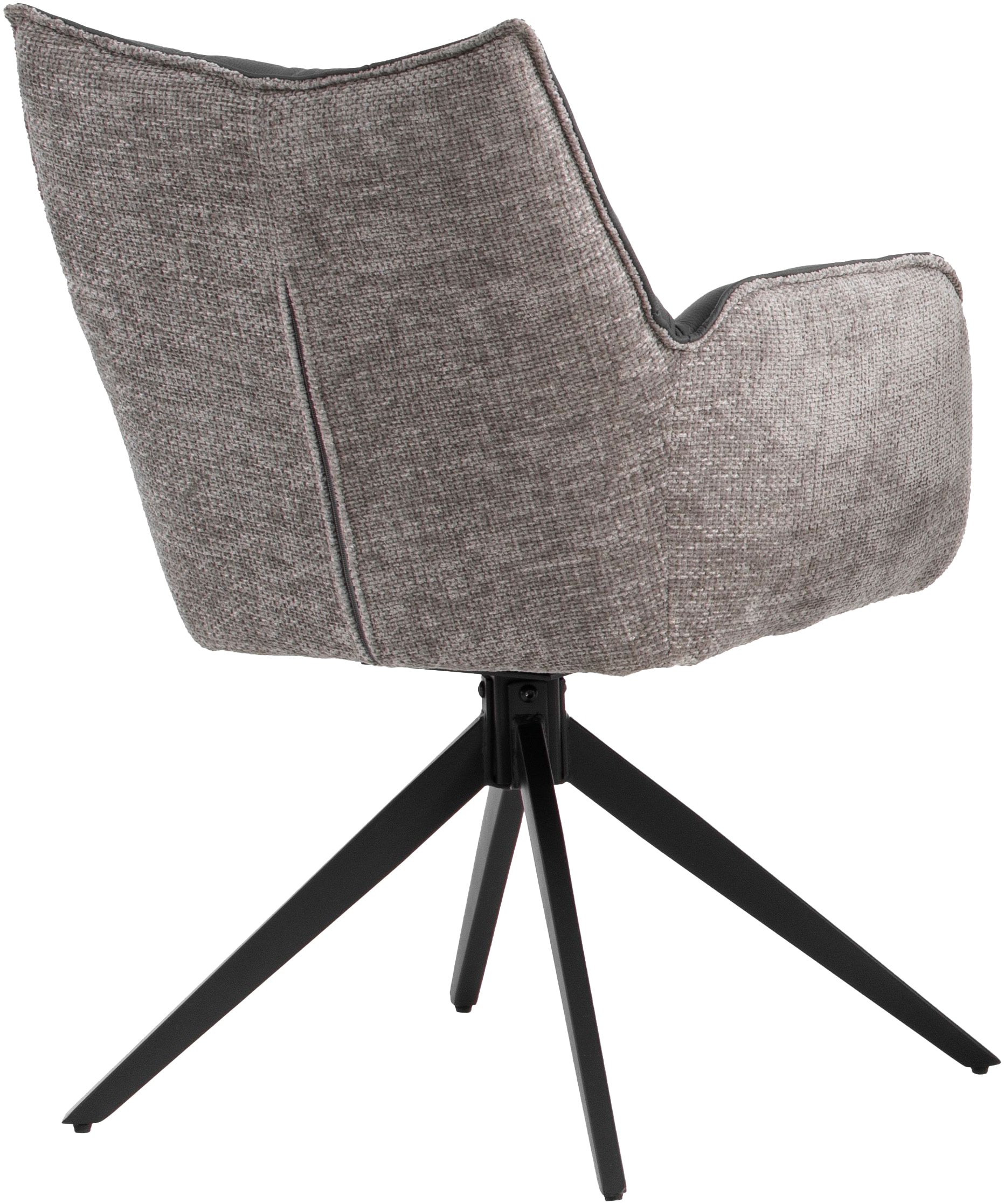Home affaire Esszimmerstuhl »Newton, TOPSELLER!«, (Set), 2 St., Leder, Federkern im Sitz, 180 Grad Drehfunktion