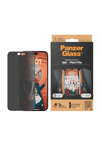 Displayschutzglas »Privacy Screen Protector Glass«, für iPhone 15 Plus