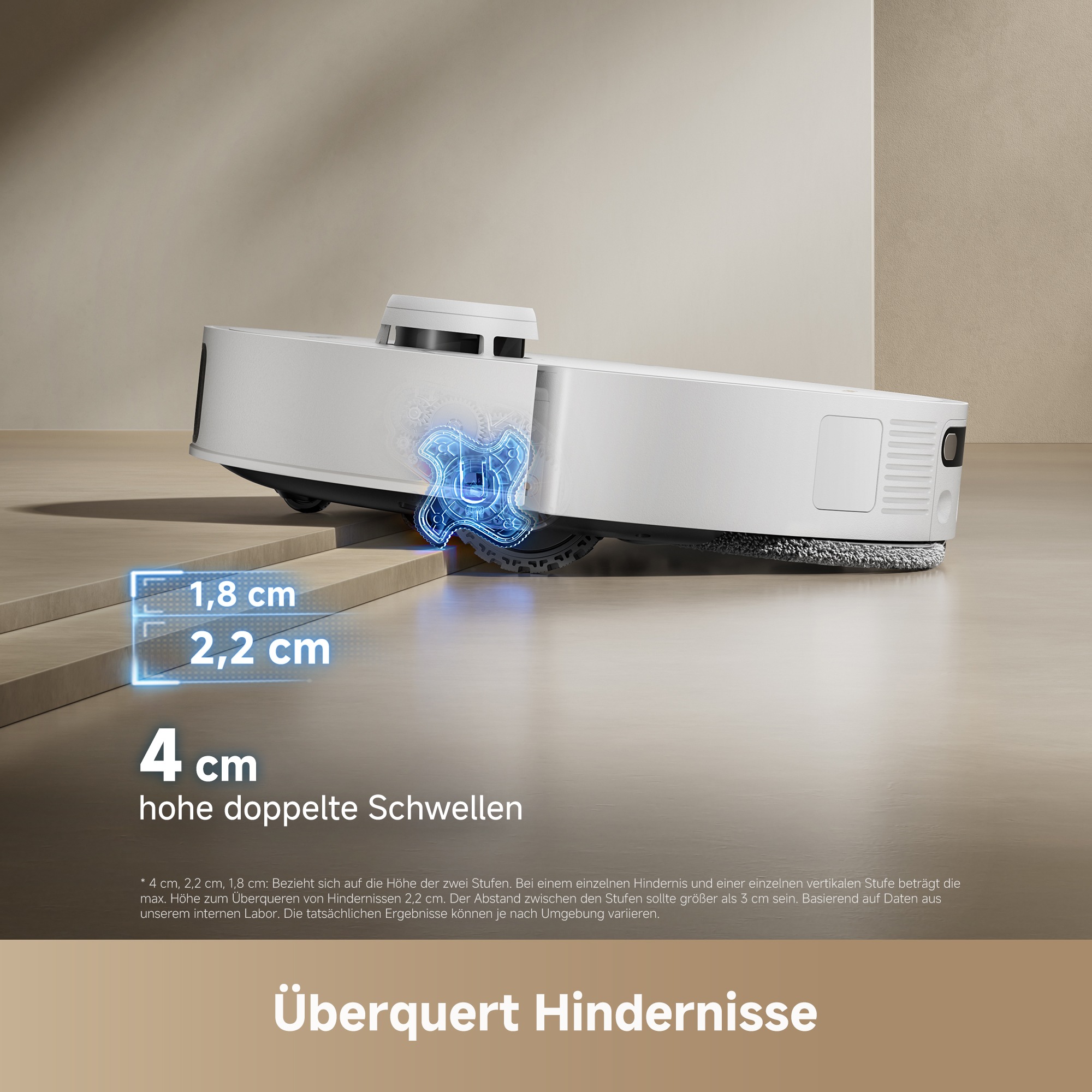 Dreame Saugroboter »L50s Pro Ultra« Basisstation, App-Steuerung
