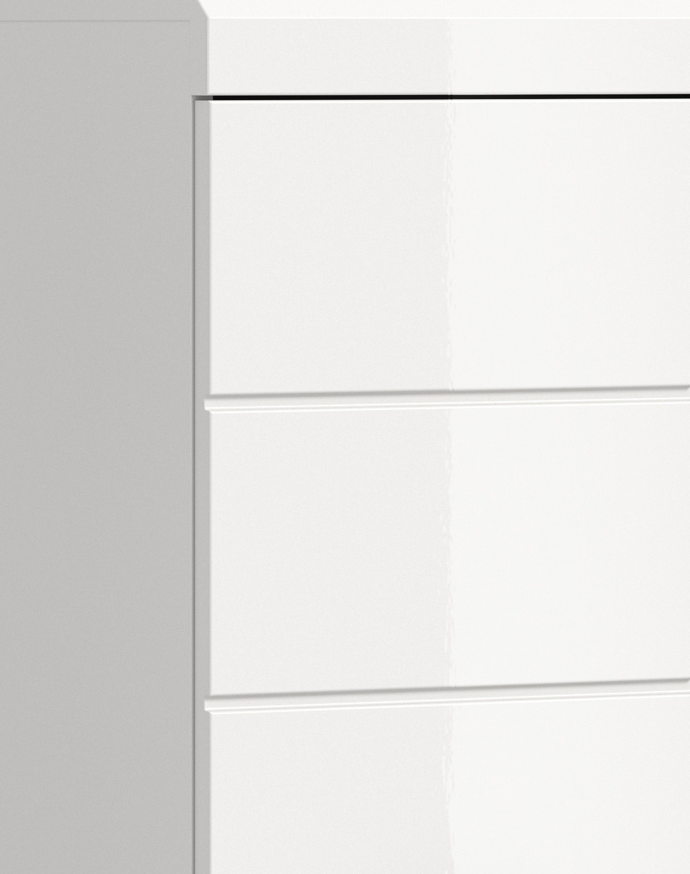INOSIGN Badmöbel-Set »Siena, 5 teilig, bestehend aus:«, (Set), Hochschrank, WBU, Spiegelschrank, Unterschrank, Hängeschrank