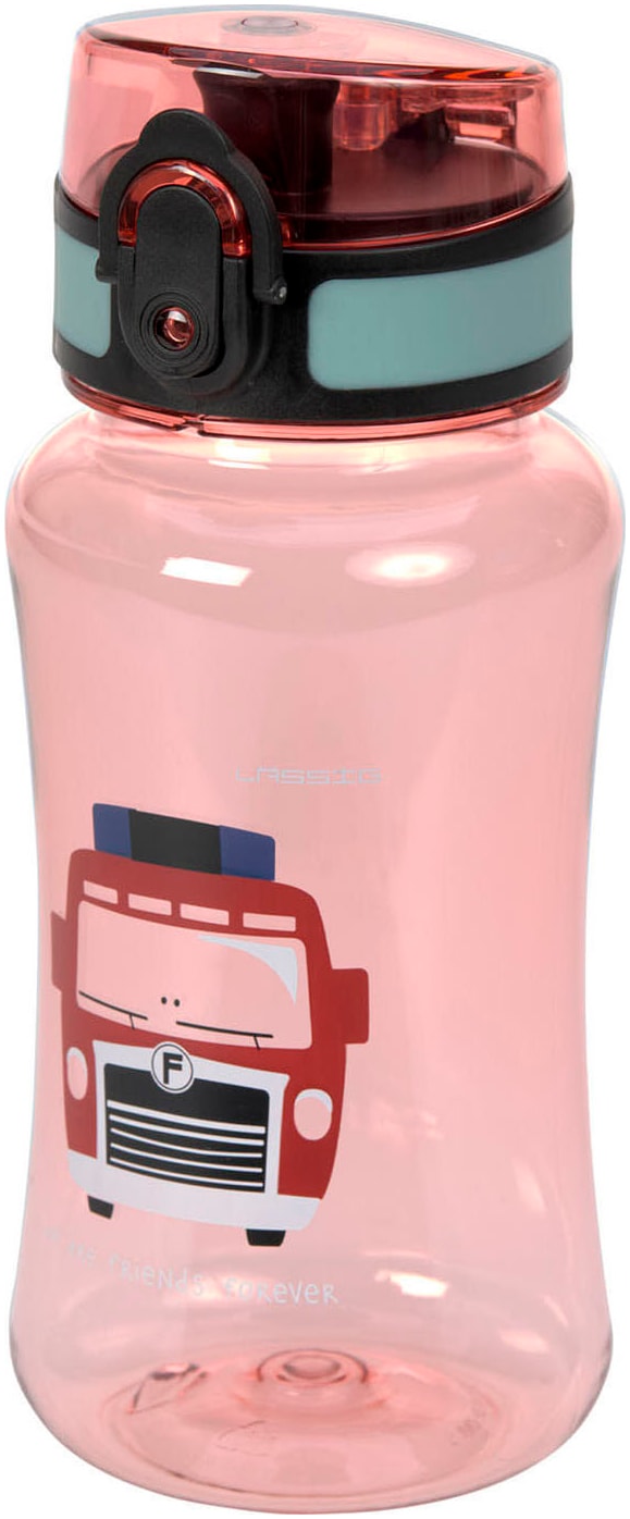 LÄSSIG Lunchbox »Tiny Drivers, Fire Engine«, (Set, 2 tlg.), mit Trinkflasche