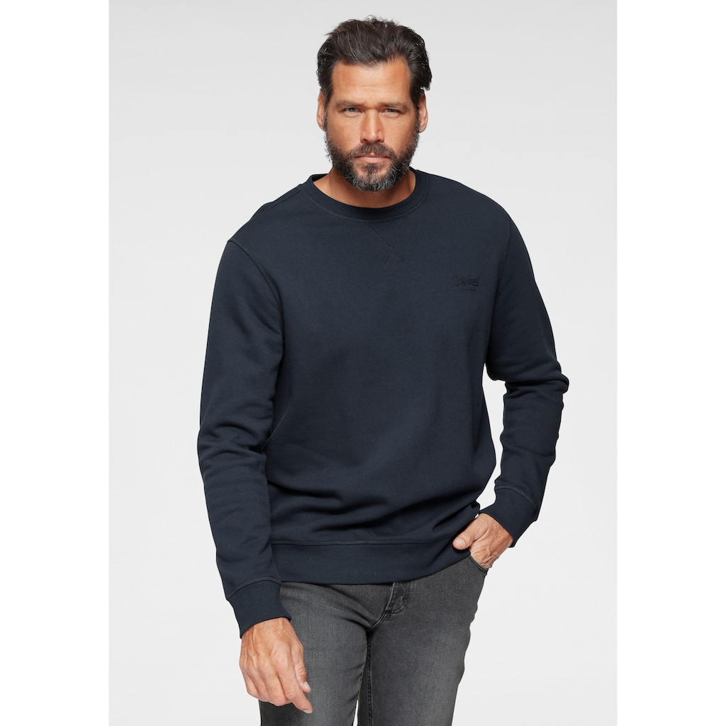 Man's World Sweatshirt, aus Baumwollmischung