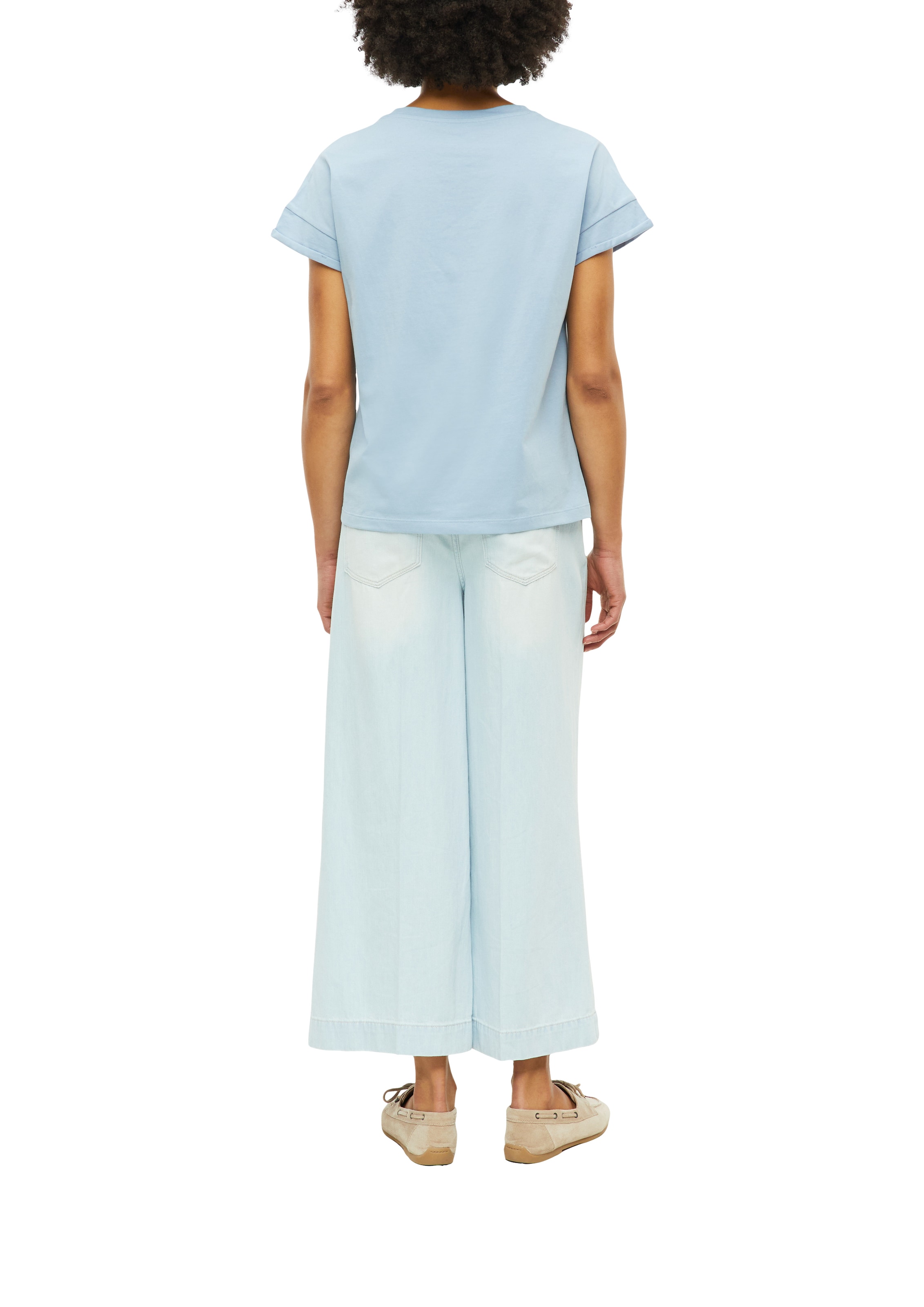 s.Oliver Kurzarmshirt Sommershirt mit Print