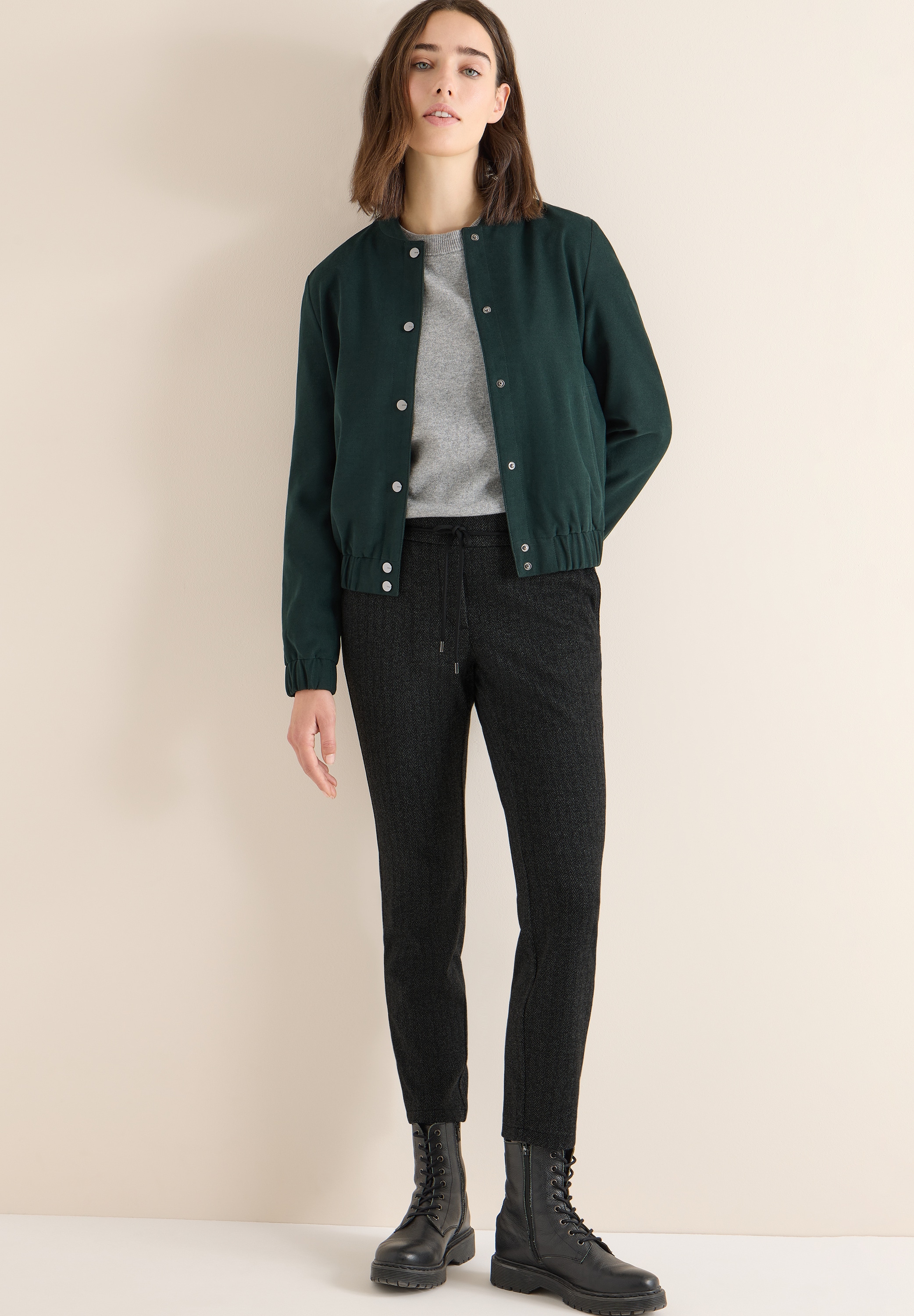 Cecil Schlupfhose »Style Tracey«  mir feinem Streifenmuster und elastischem Bund mit Tunnelzug