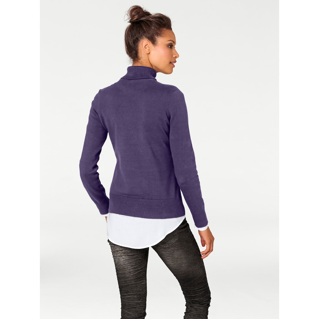 heine Rollkragenpullover »Rollkragen-Pullover«