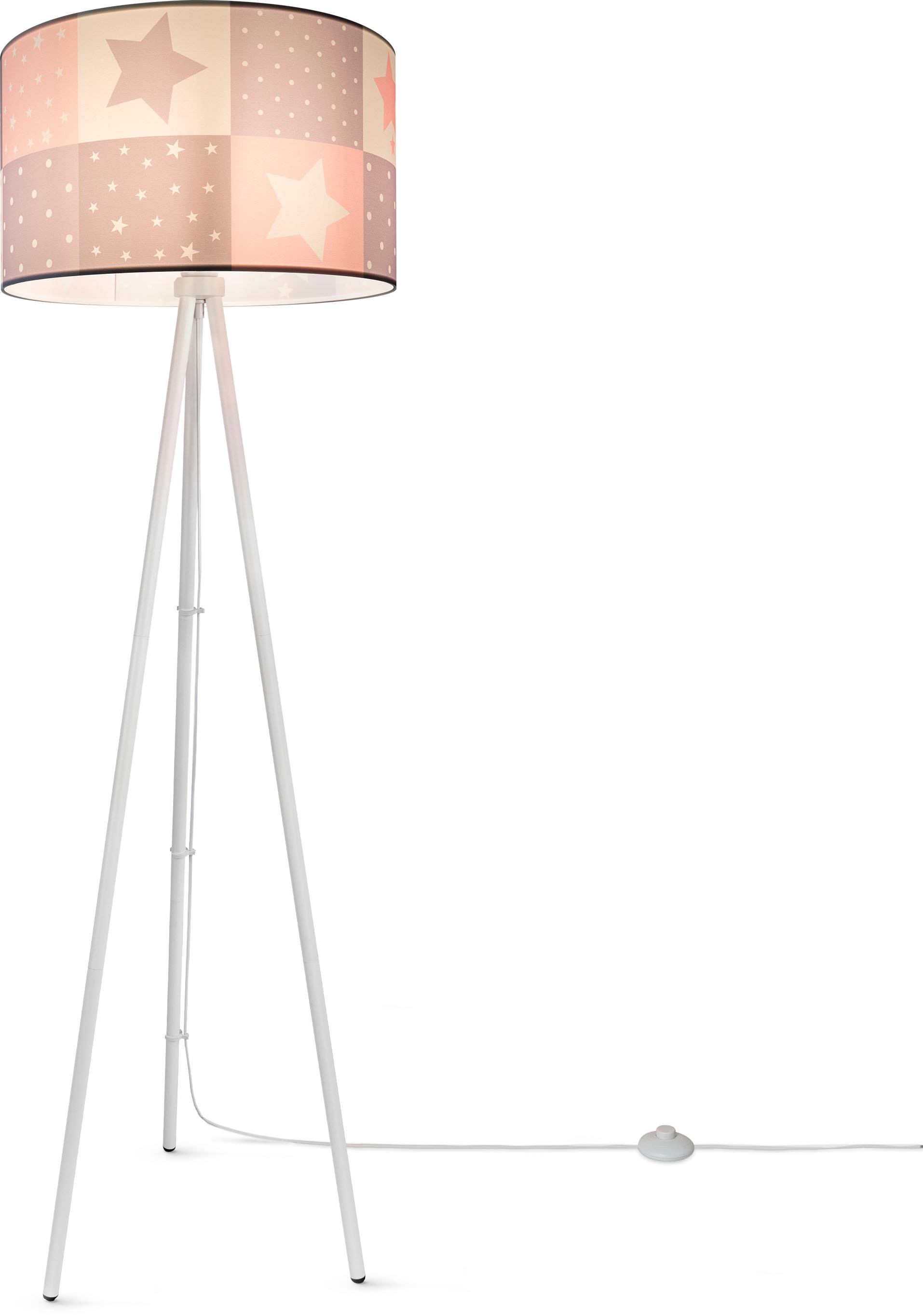 Paco Home Stehlampe »Trina Cosmo«, Kinderlampe LED Kinderzimmer Lampe Sternen Motiv, Stehleuchte E27