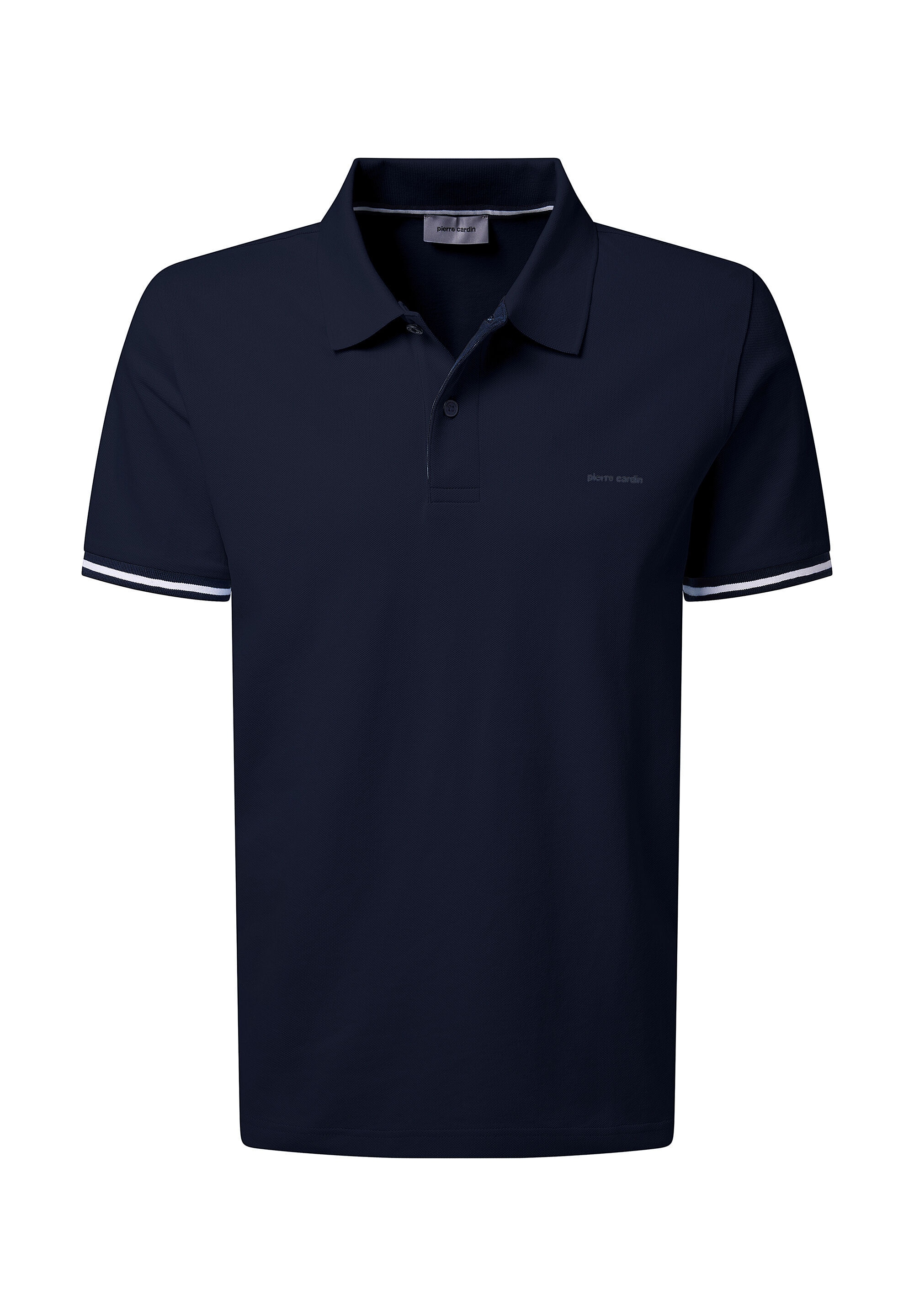 Pierre Cardin T-Shirt »Pierre Cardin Kurzarm-Poloshirts« mit Logo-Stitching