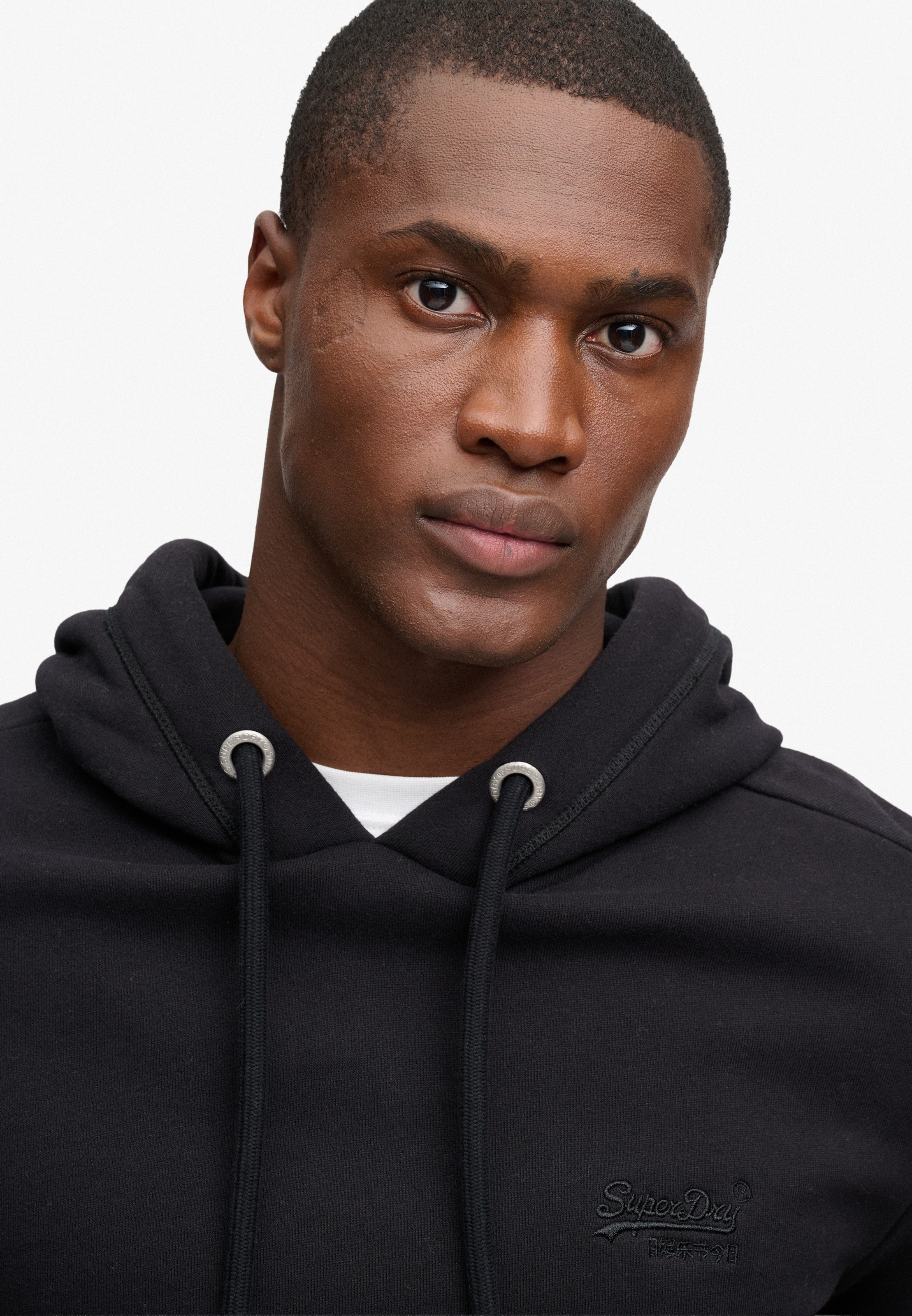 Superdry Kapuzensweatshirt »VINTAGE LOGO EMB HOOD«, Baumwollmischung, angeraute Sweatware
