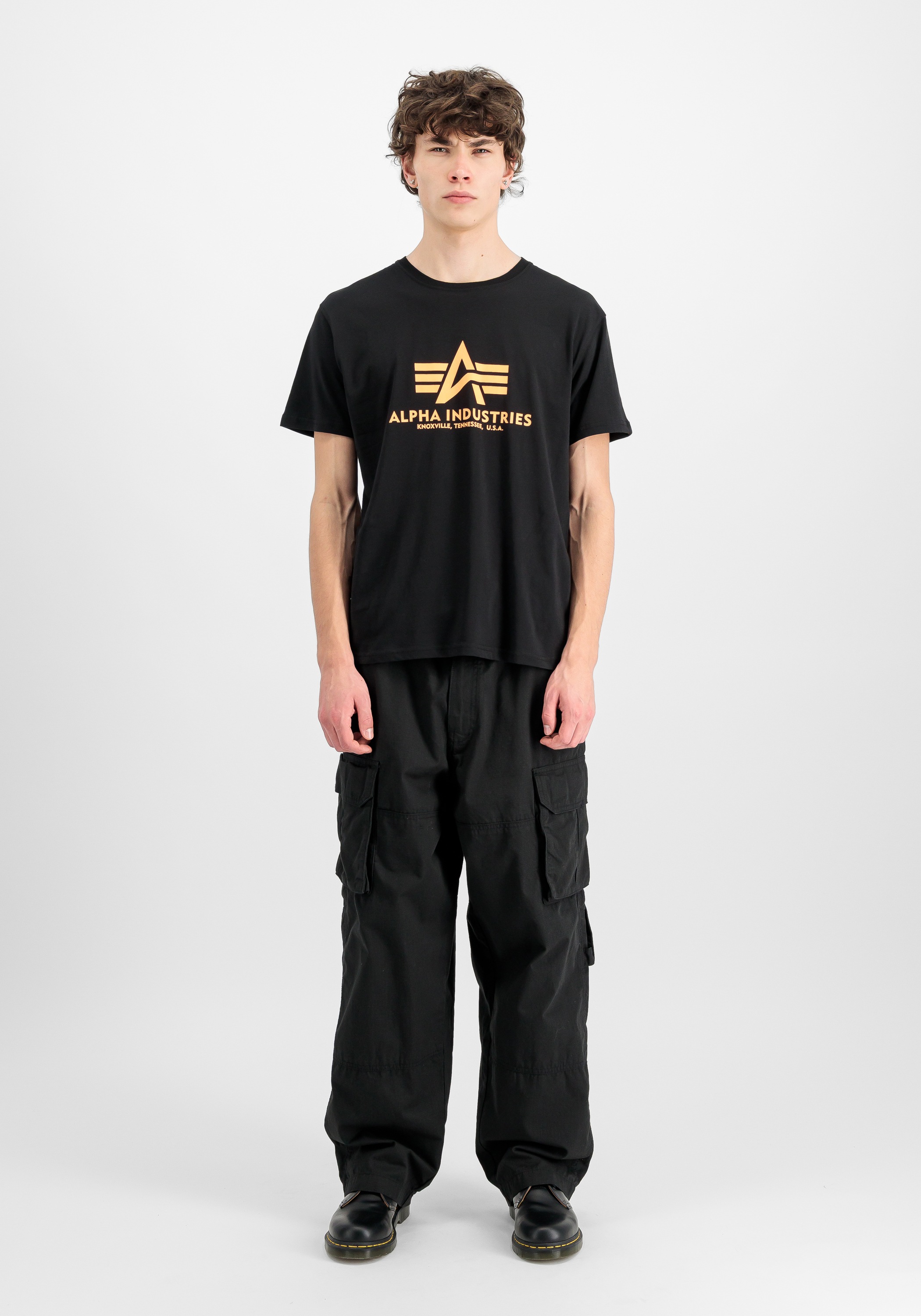 Alpha Industries T-Shirt »Basic T-Shirt BL Neon Print«