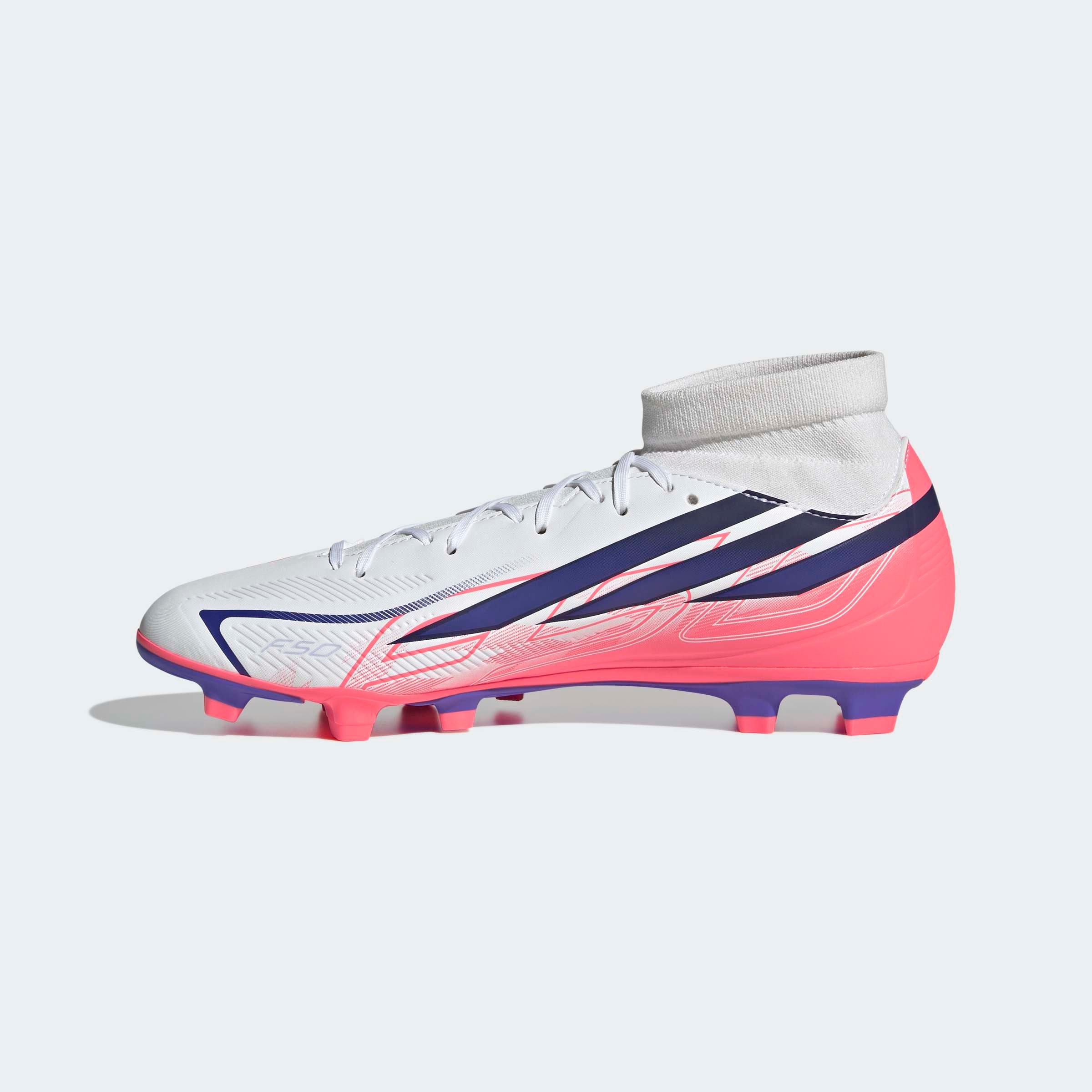 adidas Performance Fußballschuh »F50 HYPERFAST CLUB MID , FESTE / GEMISCHTE BÖDEN«  für viele verschiedene Böden geeignet