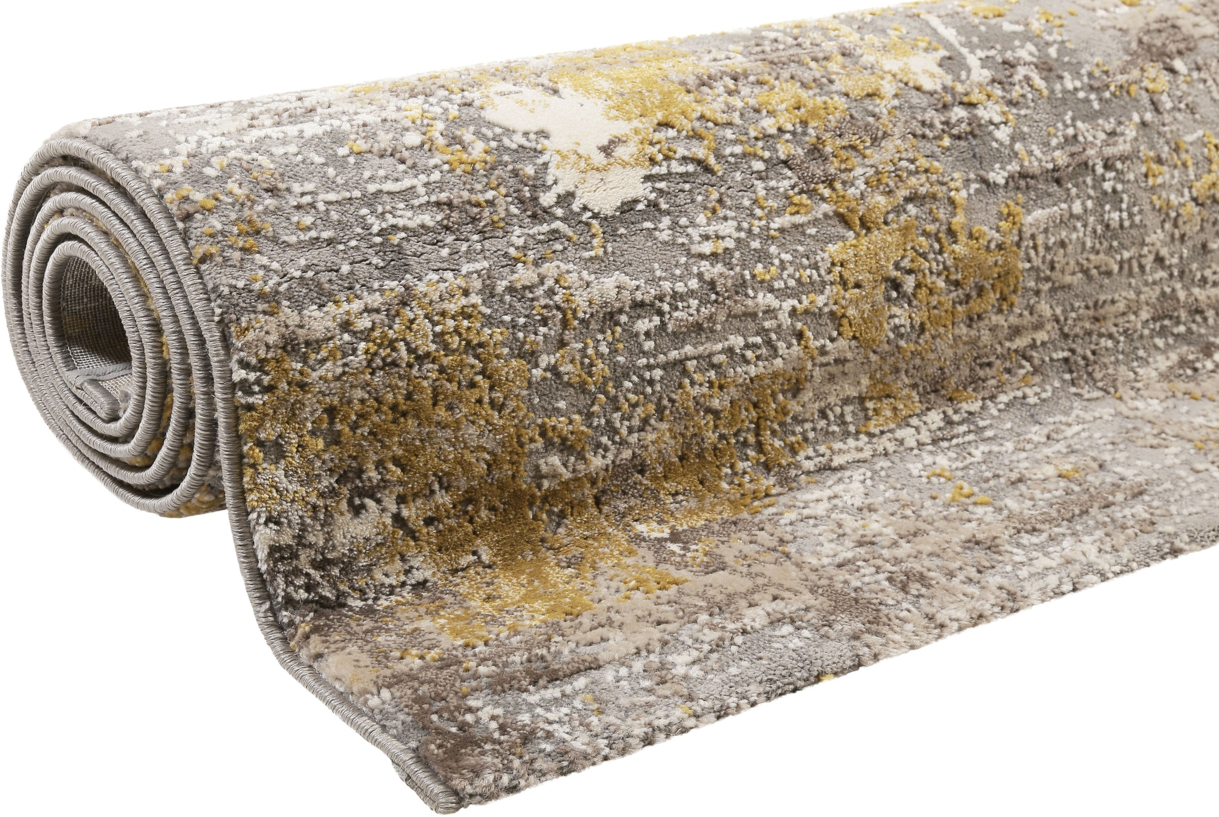 Esprit Teppich »Vintage Feels,  ESP-23678«, rechteckig, 12 mm Höhe, dichter Kurzflor, Hoch Tief Struktur, Wohnzimmer
