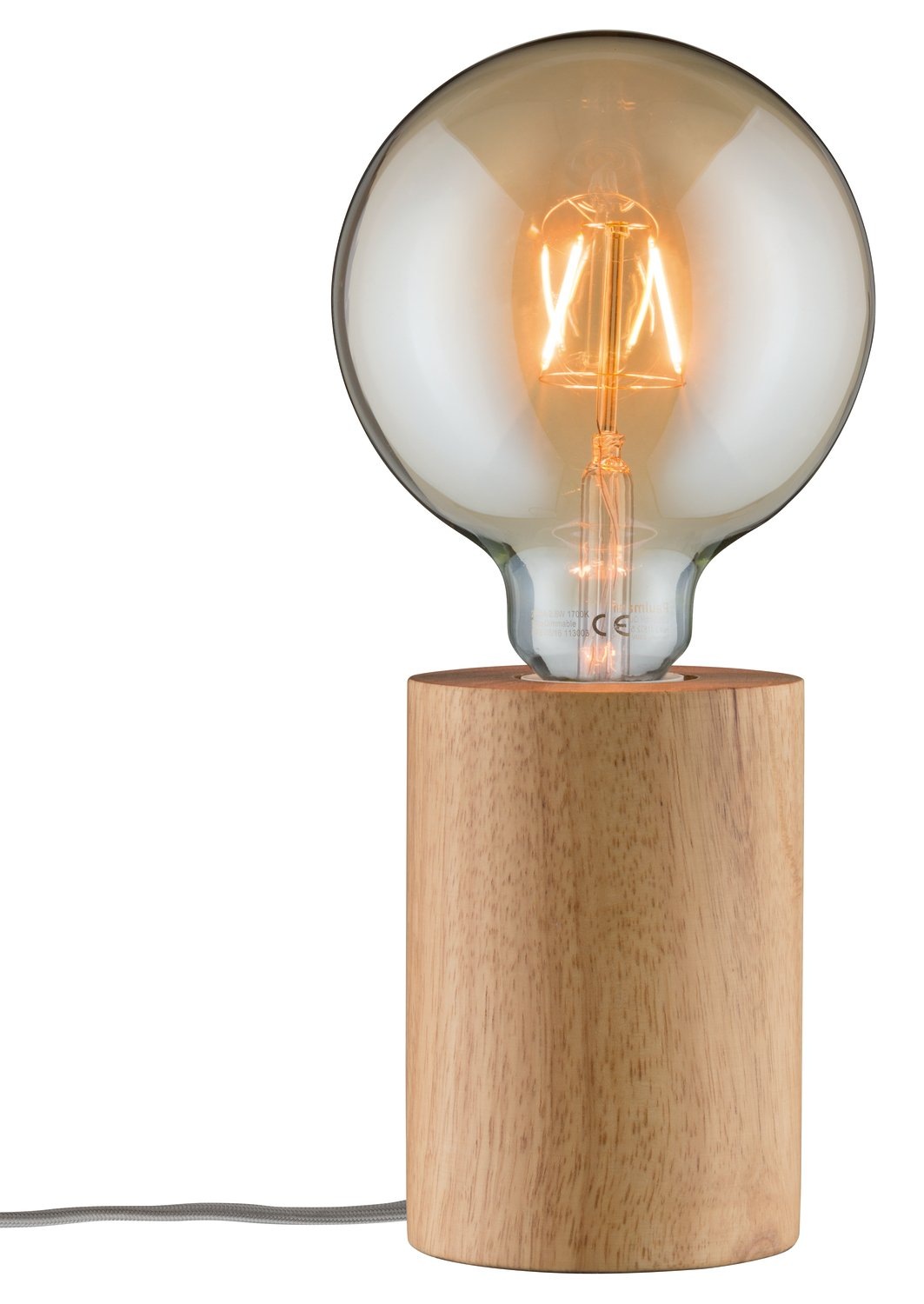 Paulmann Tischleuchte »Neordic Talin max.1x20W E27 Holz 230V«, 1 flammig, Leuchtmittel E27 | ohne Leuchtmittel