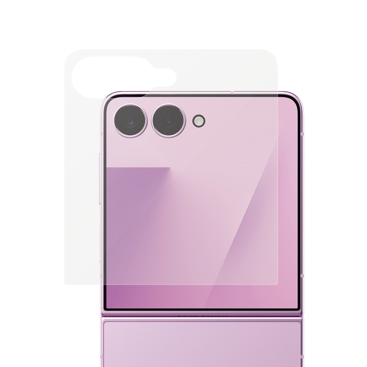 CARE by PanzerGlass Displayschutzglas »Classic Fit Screen Protector« für Samsung Galaxy Z Flip8 Displayschutzfolie, Schutzfolie, Bildschirmschutz, kratz- & stoßfest