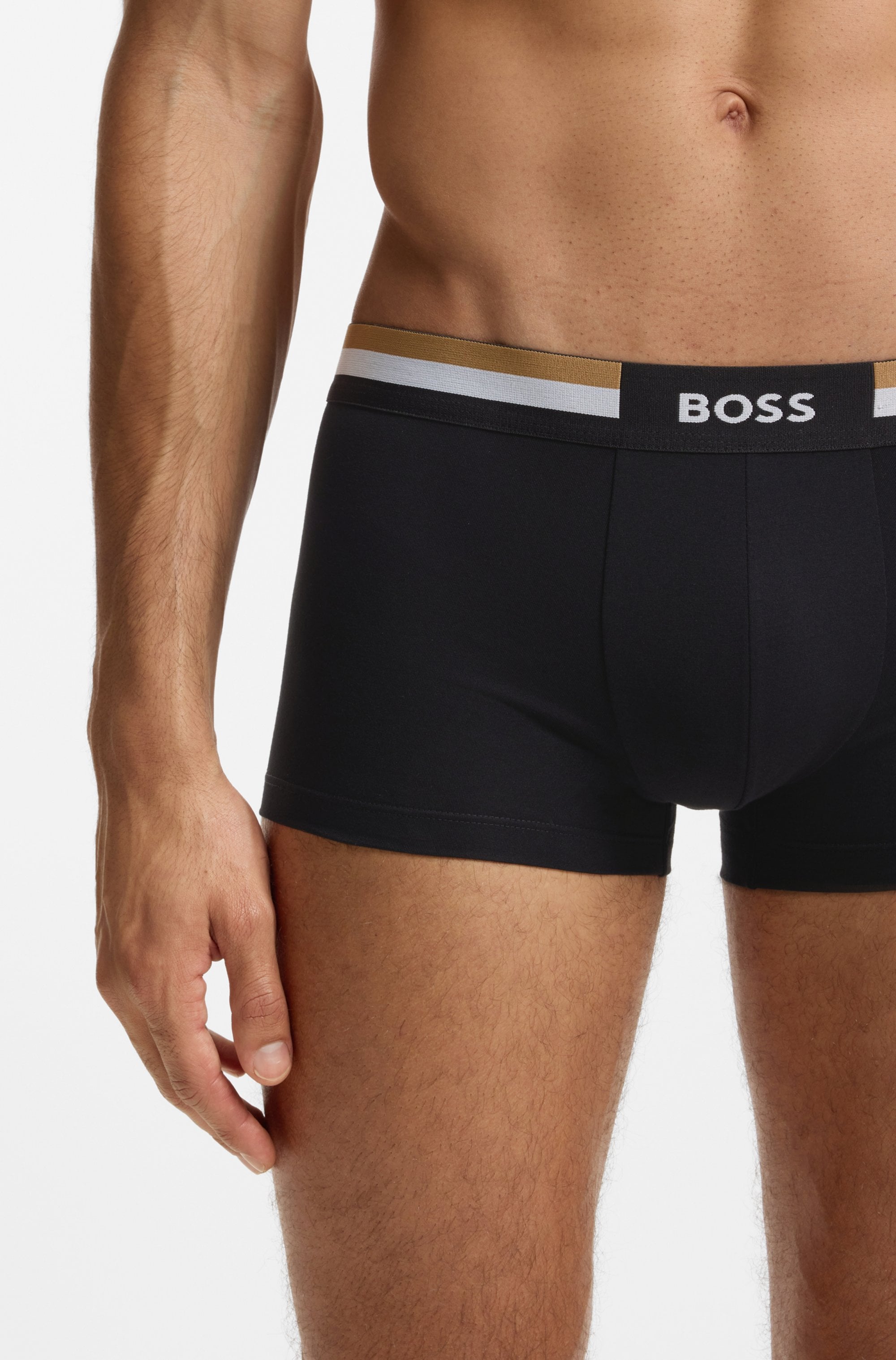 BOSS Trunk »Trunk 3P Motion« Packung, 3er-Pack, 3 Stk. mit elastischem Bund