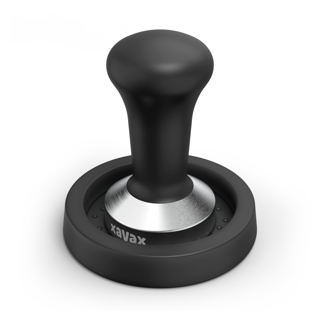 Xavax Tamper »Tamping-Set mit Tamper 51 mm«, (2 tlg.), Tamper mit Tampermatte