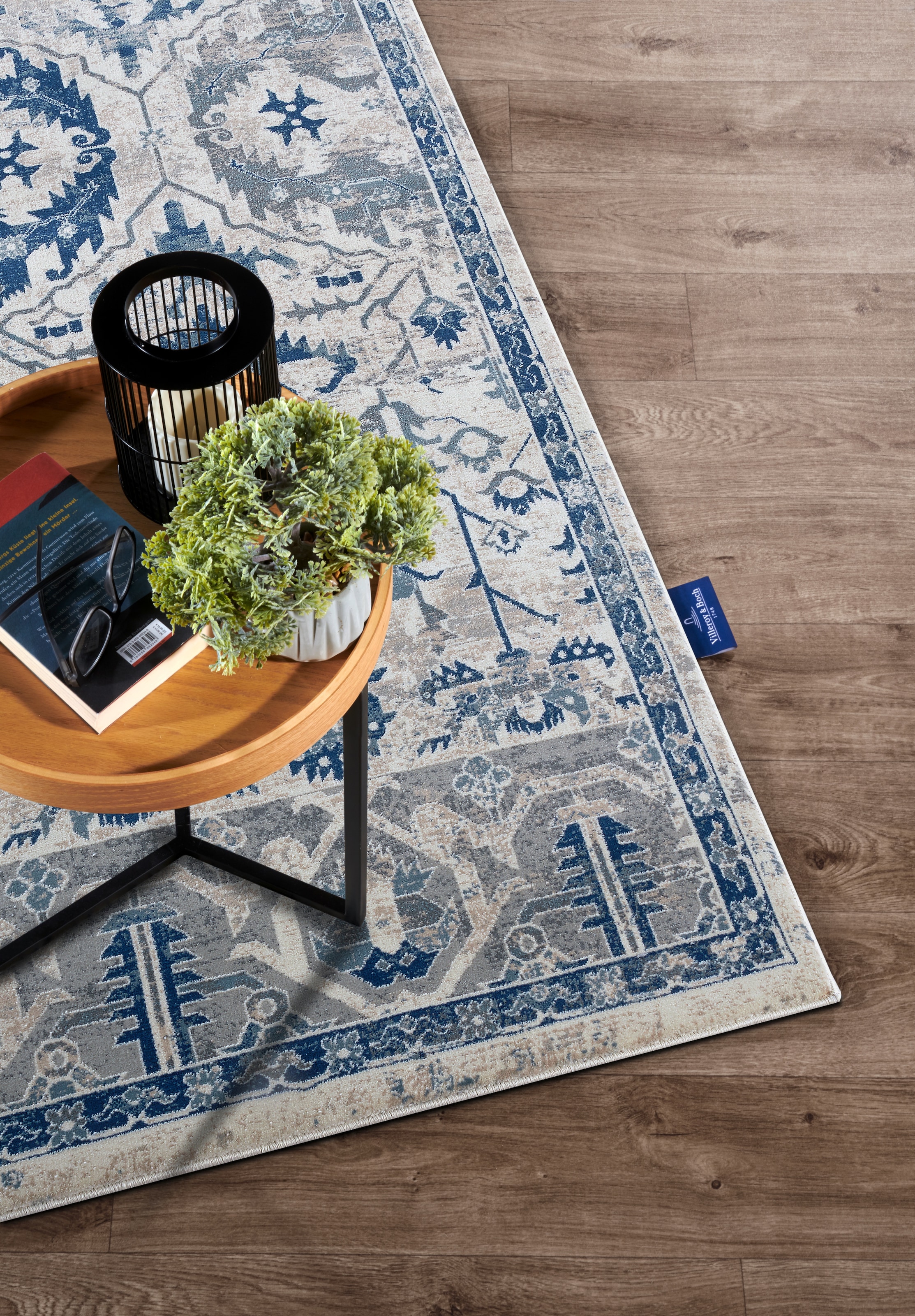 Villeroy & Boch Teppich »Emmanuel«, rechteckig, 11 mm Höhe, Läufer, Orient, Wohnzimmer, Schlafzimmer, Klassisch, Kurzflor, Weich