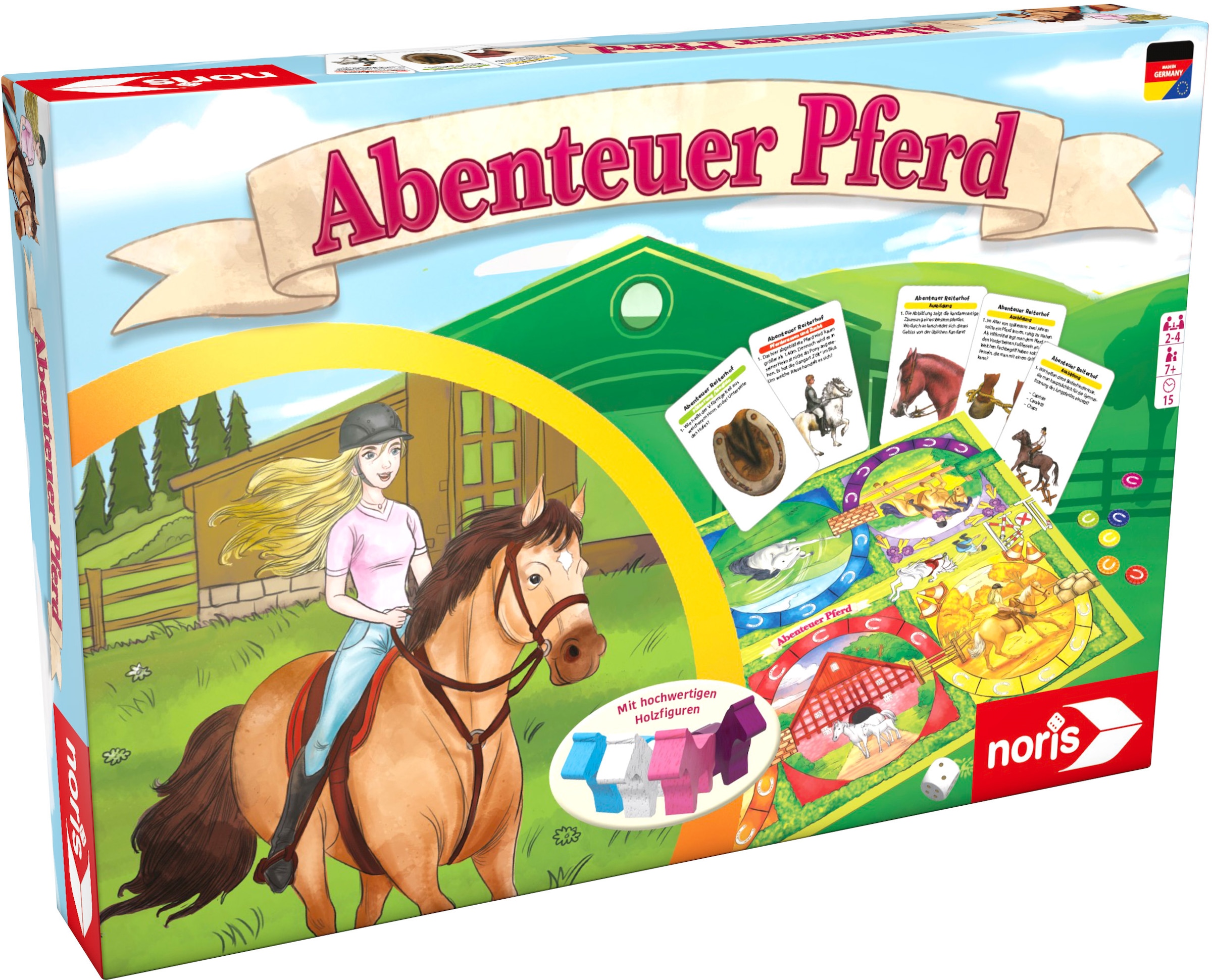 Noris Spiel »Abenteuer Pferd«