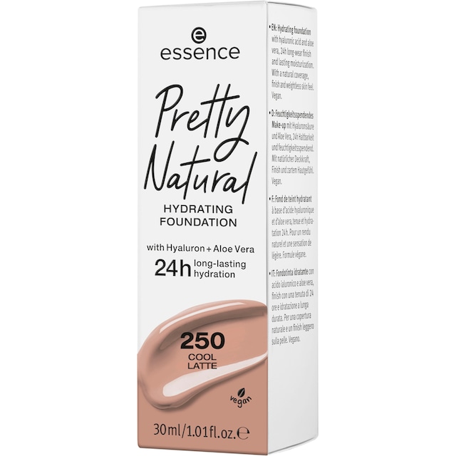 ♕ Essence HYDRATING«, »Pretty Natural Foundation (Set, 3 tlg.) bei