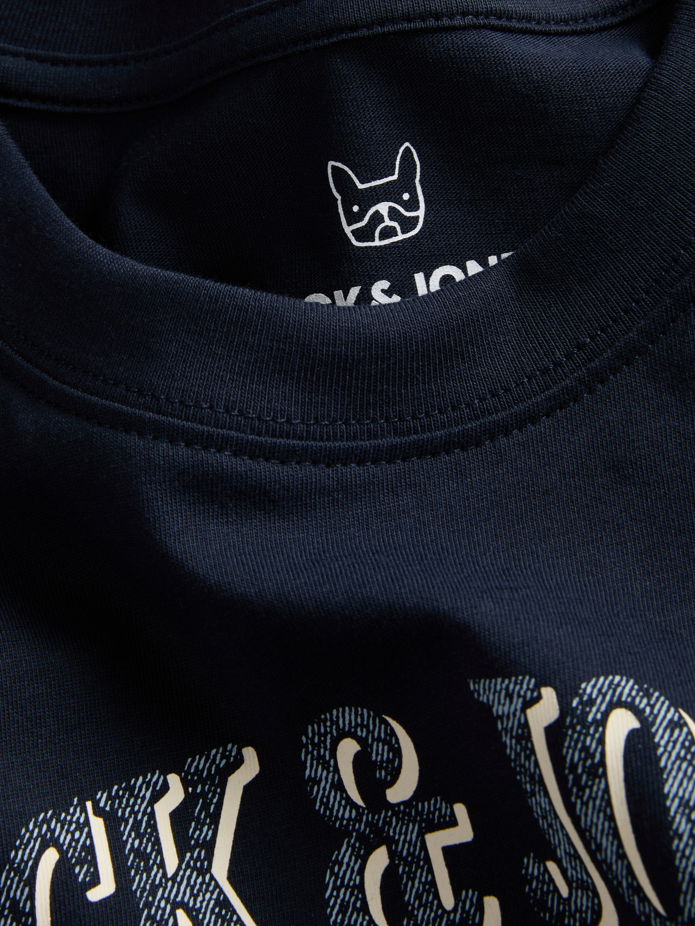 Jack & Jones Junior Langarmshirt »JJEDENVER LOGO TEE LS O-NECK SN JNR« Baumwolle, relaxed fit