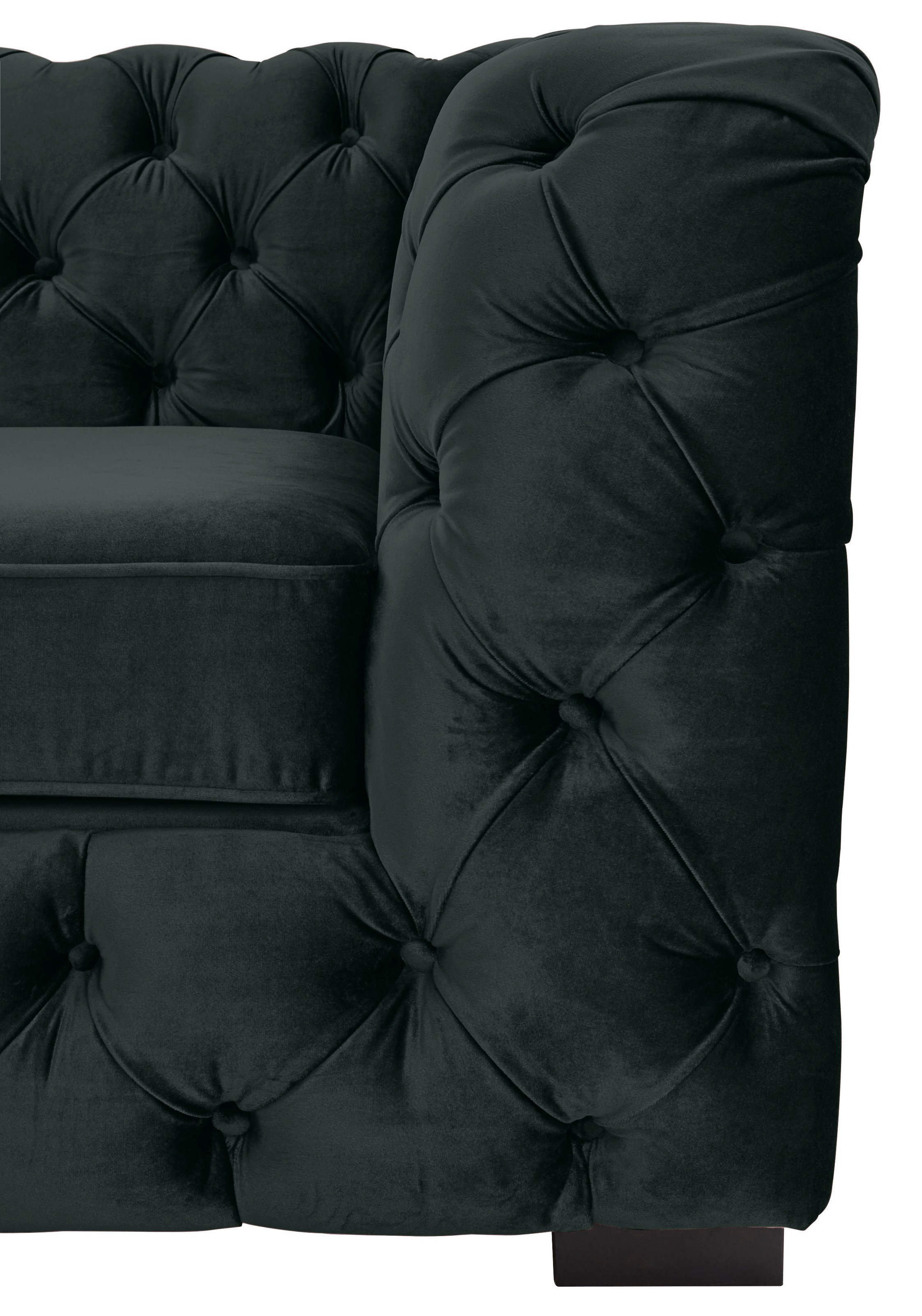 Guido Maria Kretschmer Home&Living Chesterfield-Sofa »Kalina«, klassische Chesterfield-Knopfheftung, sehr hochwertige Verarbeitung