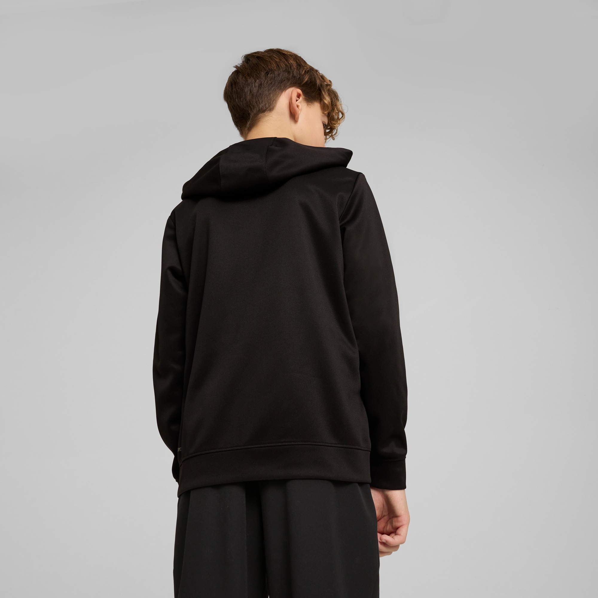 PUMA Kapuzensweatjacke »TAD ESS FULL ZIP JACKET B« mit Kapuze, für Jugendliche, für sportliche Aktivitäten und Alltag