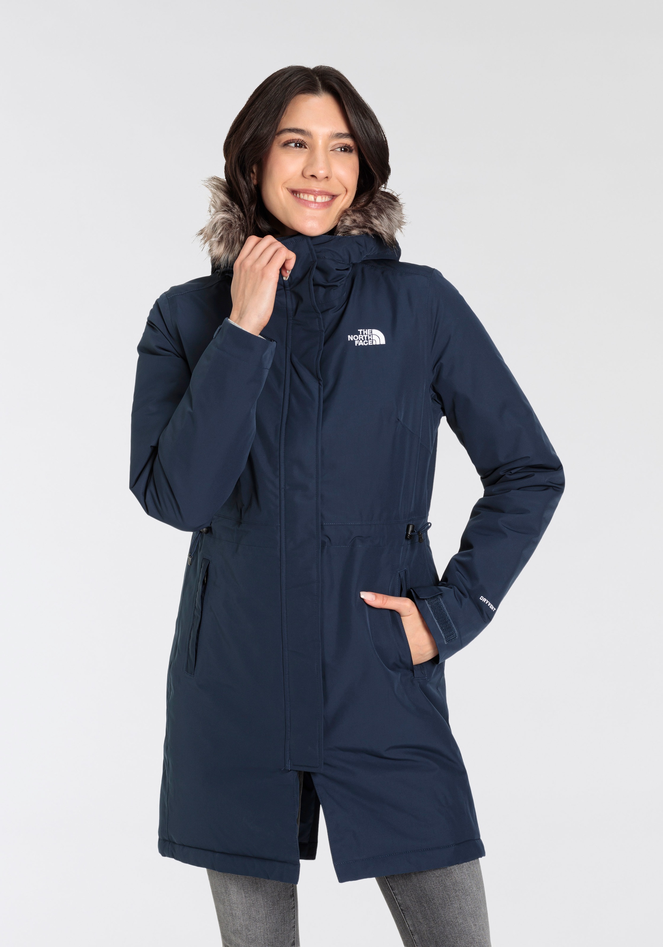 The North Face Funktionsparka »ZANECK PARKA«, mit Kapuze, recycelter Parka