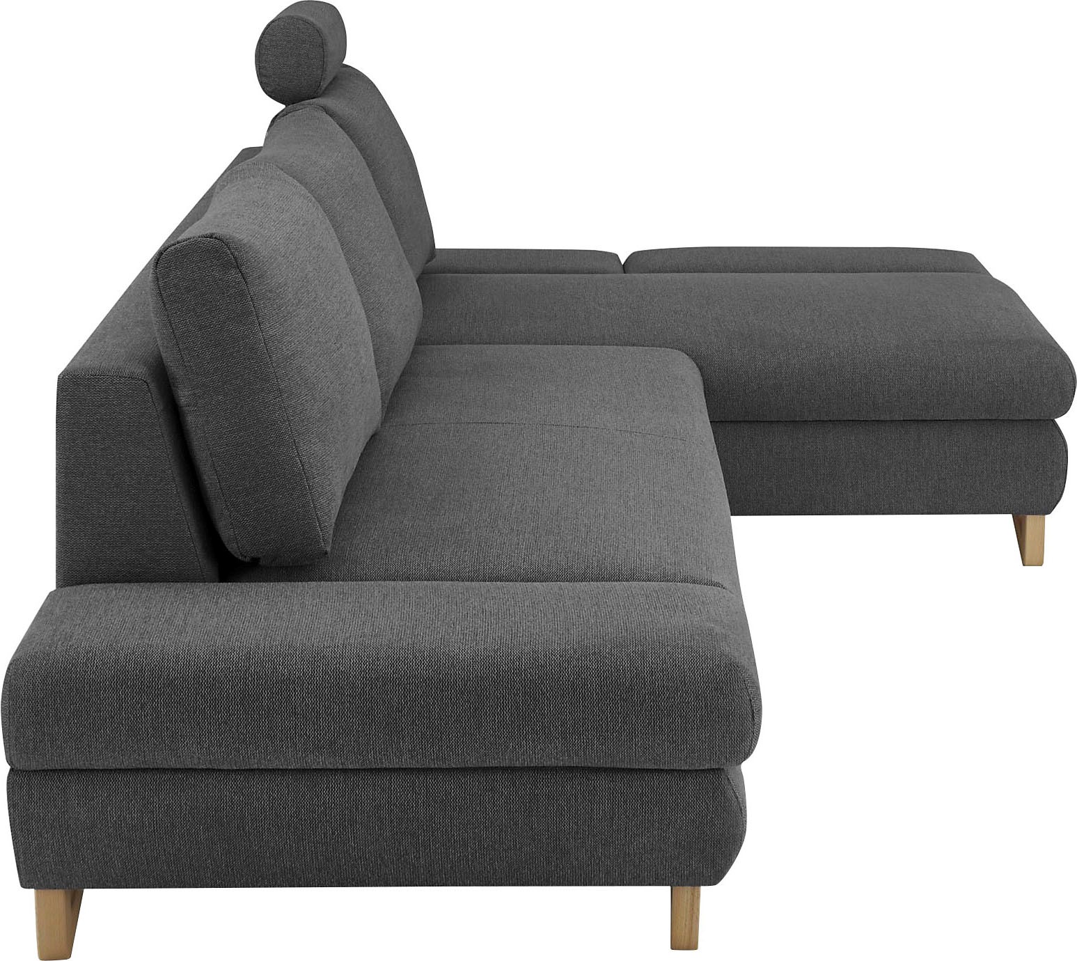 INOSIGN Ecksofa »City/Giron, L-Form,«, verstellbare Armlehnen mit Rasterfunktion