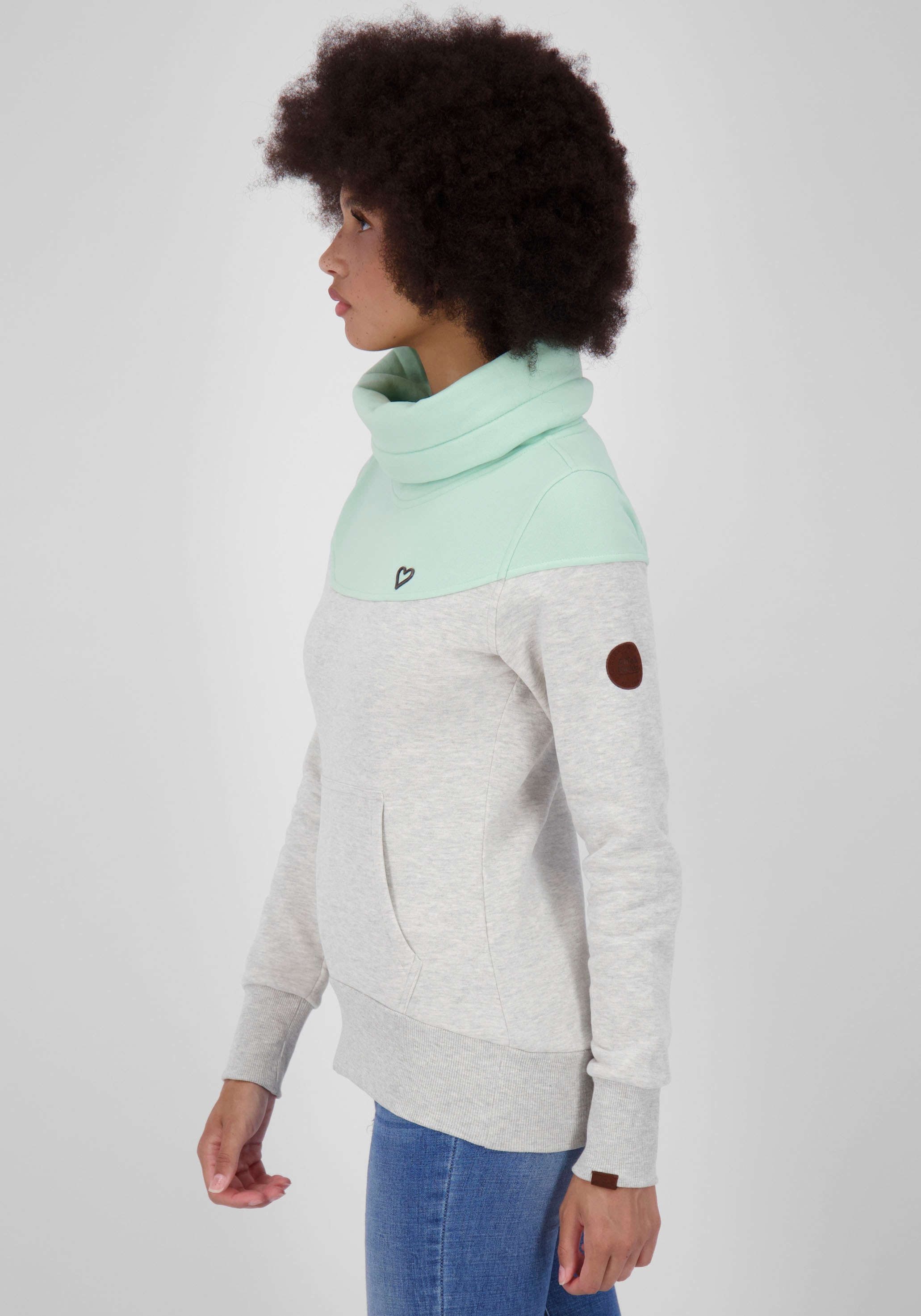 Alife & Kickin Sweater »SoleyAK-A«, (1 tlg.)