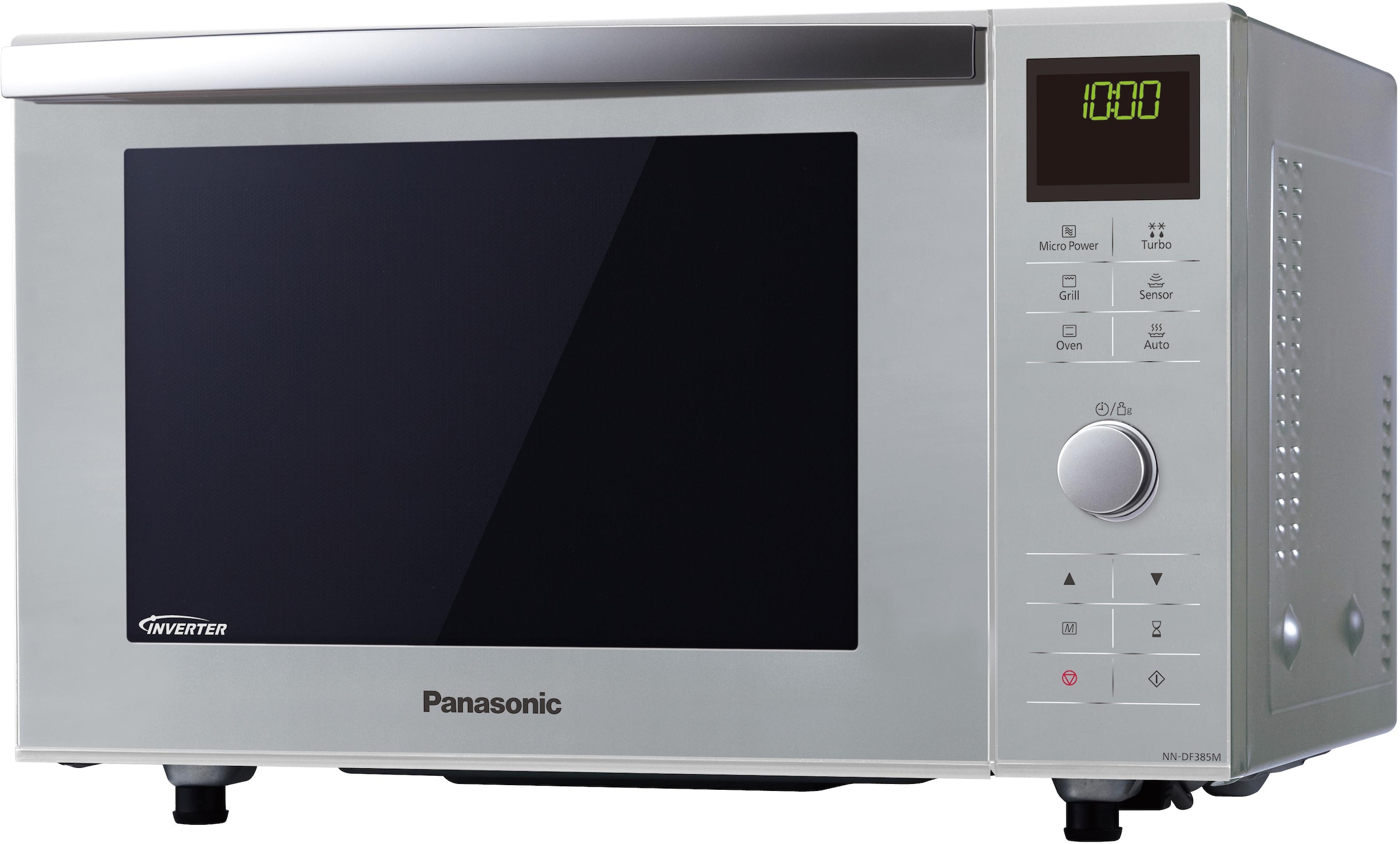 Panasonic Mikrowelle »NN-DF385MEPG«, Grill-Ober-/Unterhitze, 1000 W