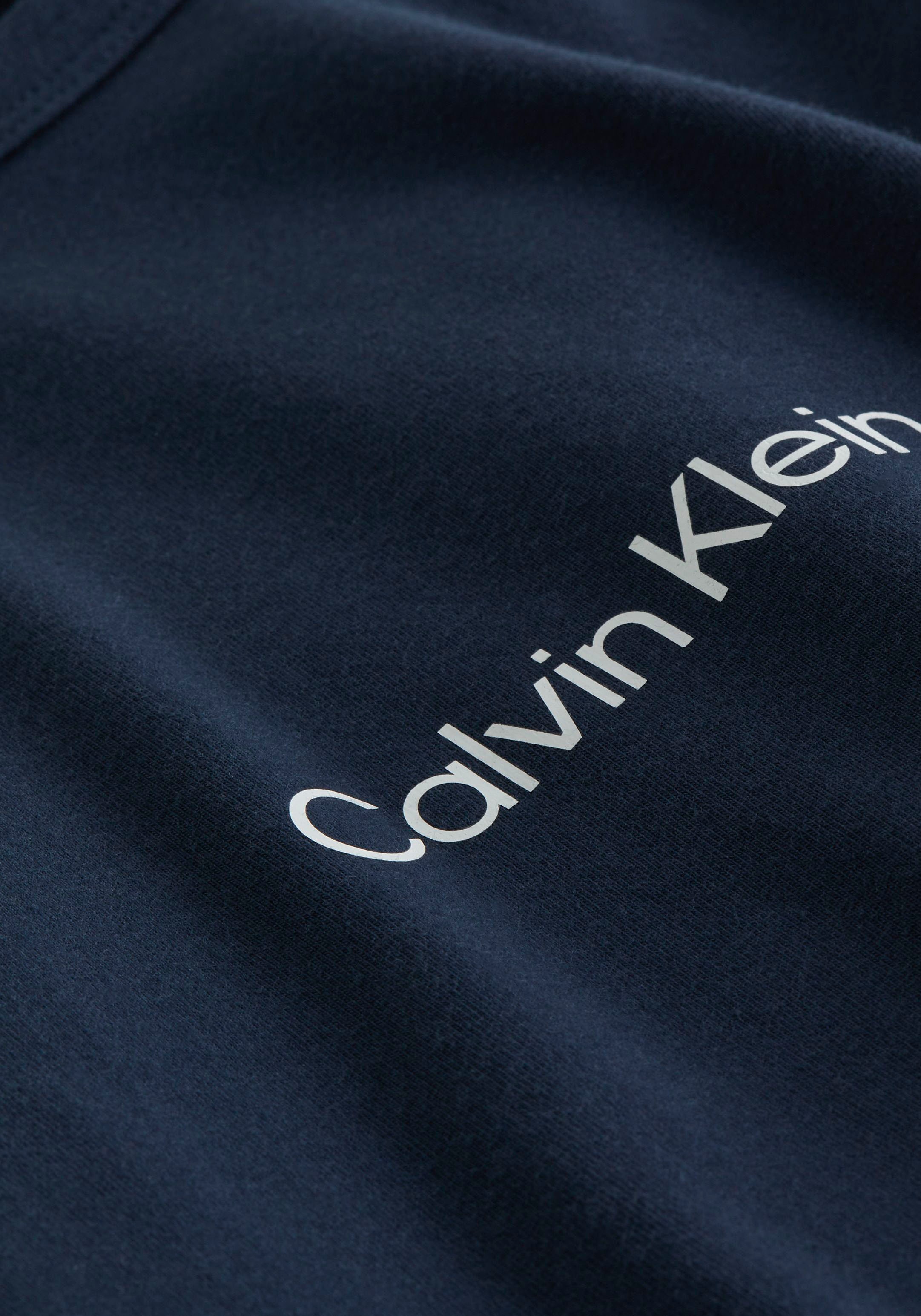 Calvin Klein Underwear Schlafanzug »L/S PANT SET«, (2 tlg.), mit geradem Bein