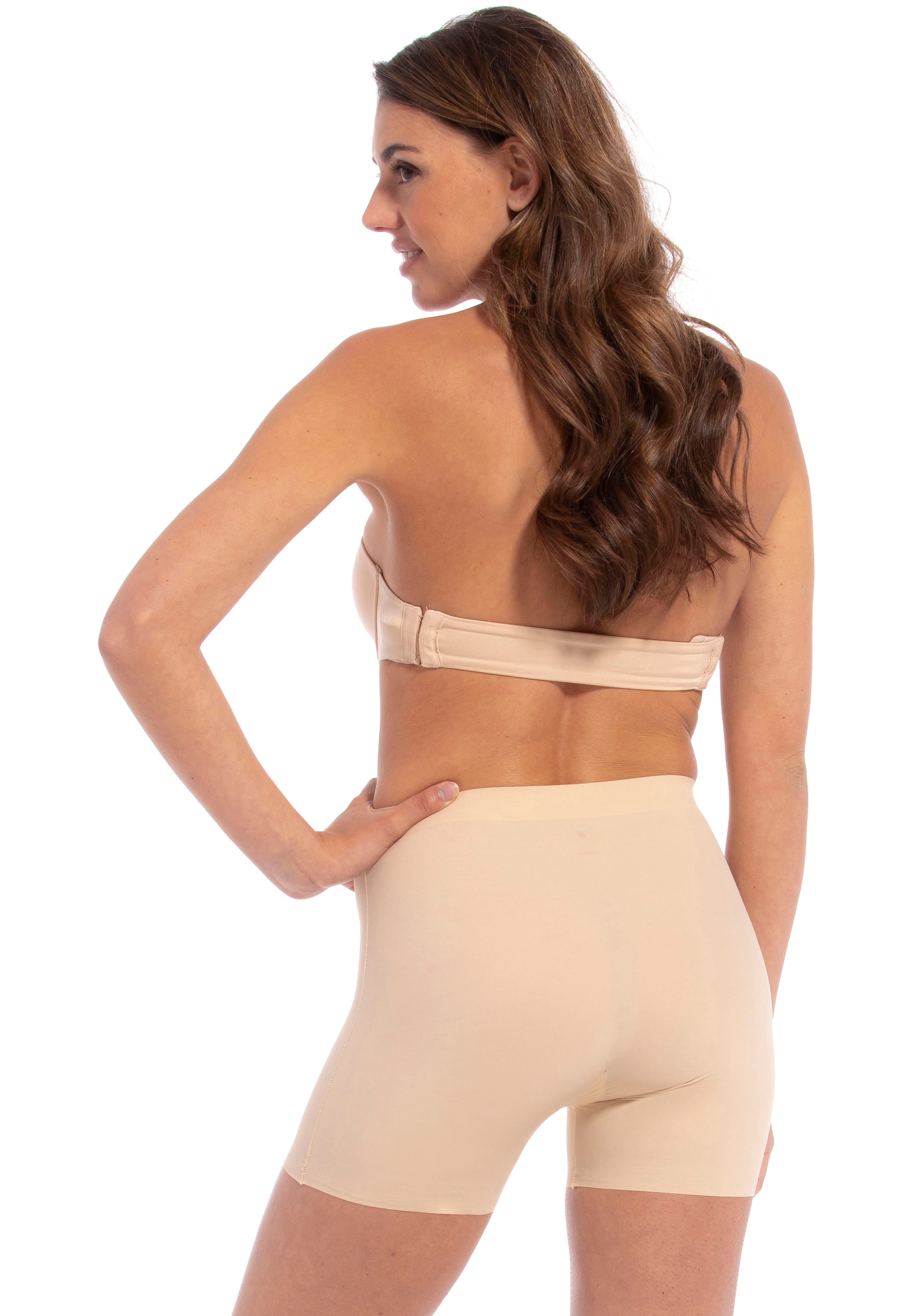 MAGIC Bodyfashion Shapinghose »Maxi Short«, feste Formung des unteren Bauches, der Hüften und der Oberschenkel