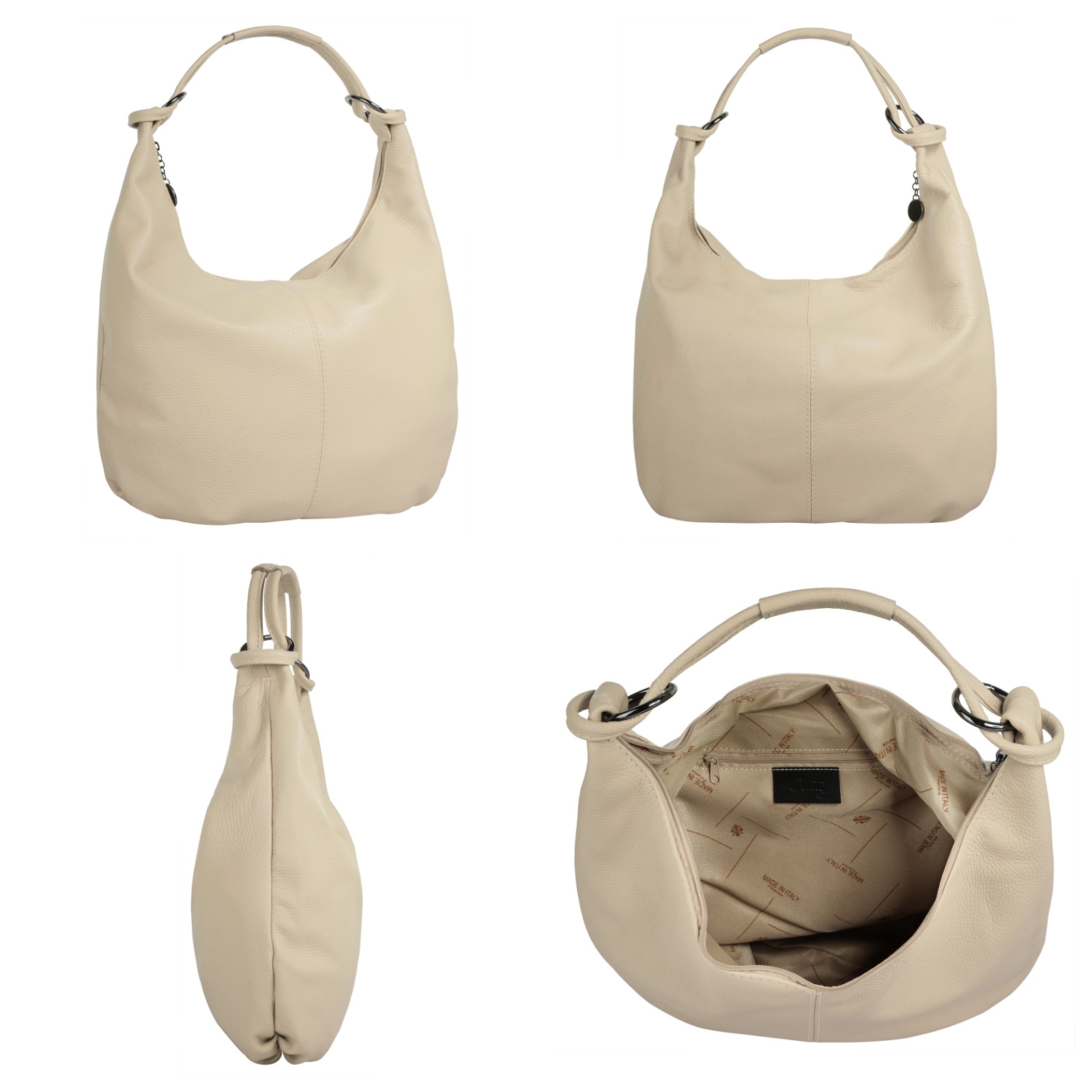 Cluty Shopper, echt Leder, Made in Italy