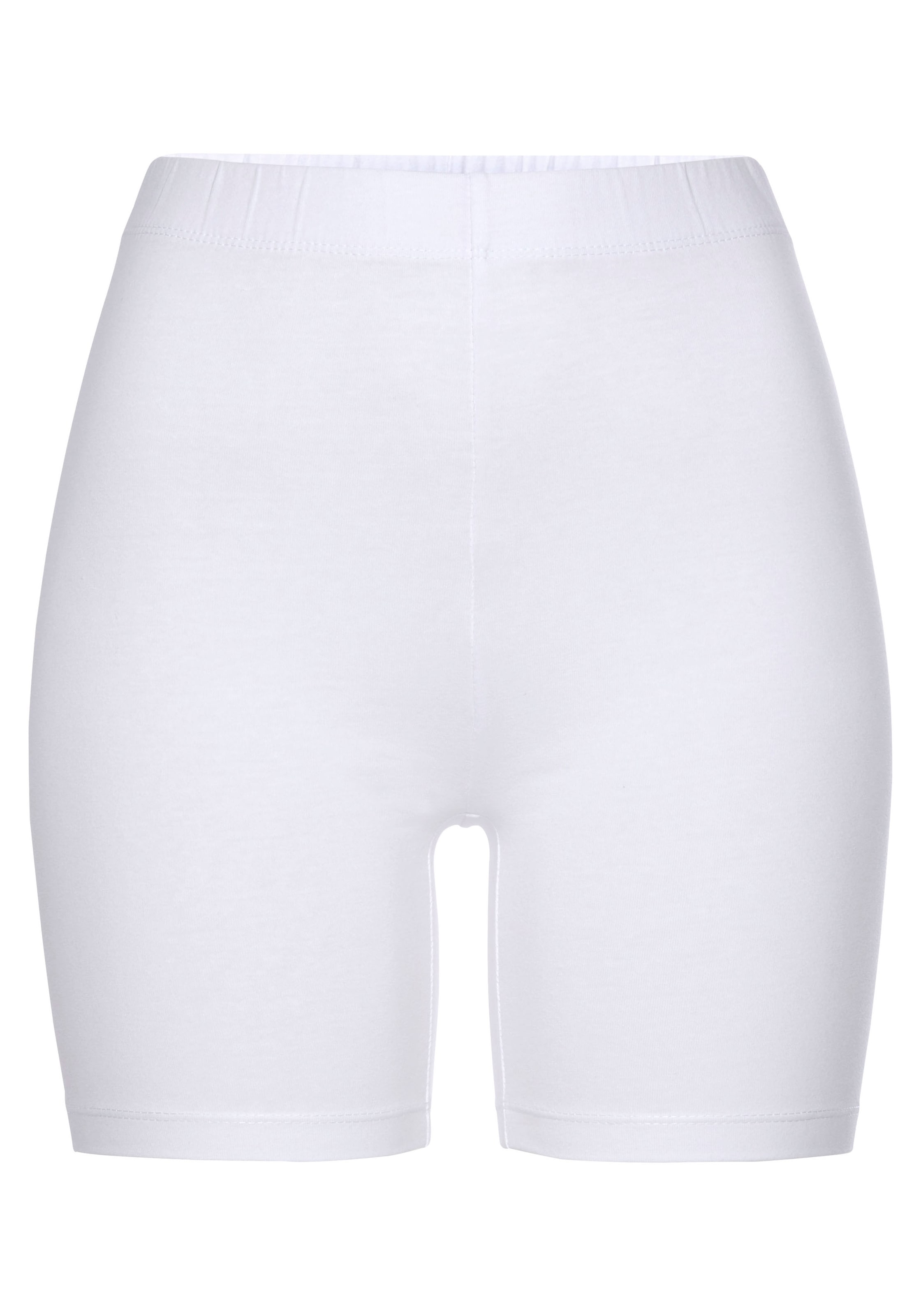 Tamaris Radlerhose, (2er-Pack), zum Unterziehen unter Kleidern und Röcken