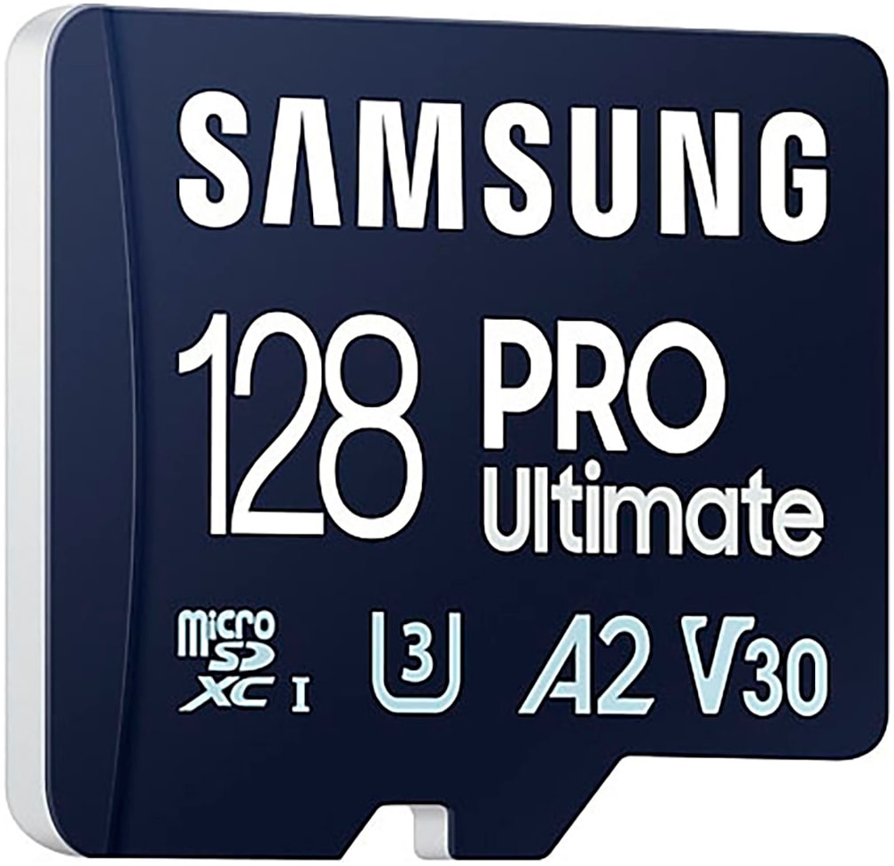 Samsung Speicherkarte »PRO Ultimate microSD 128GB«, (Video Speed Class 30 (V30)/UHS Speed Class 3 (U3) 200 MB/s Lesegeschwindigkeit)